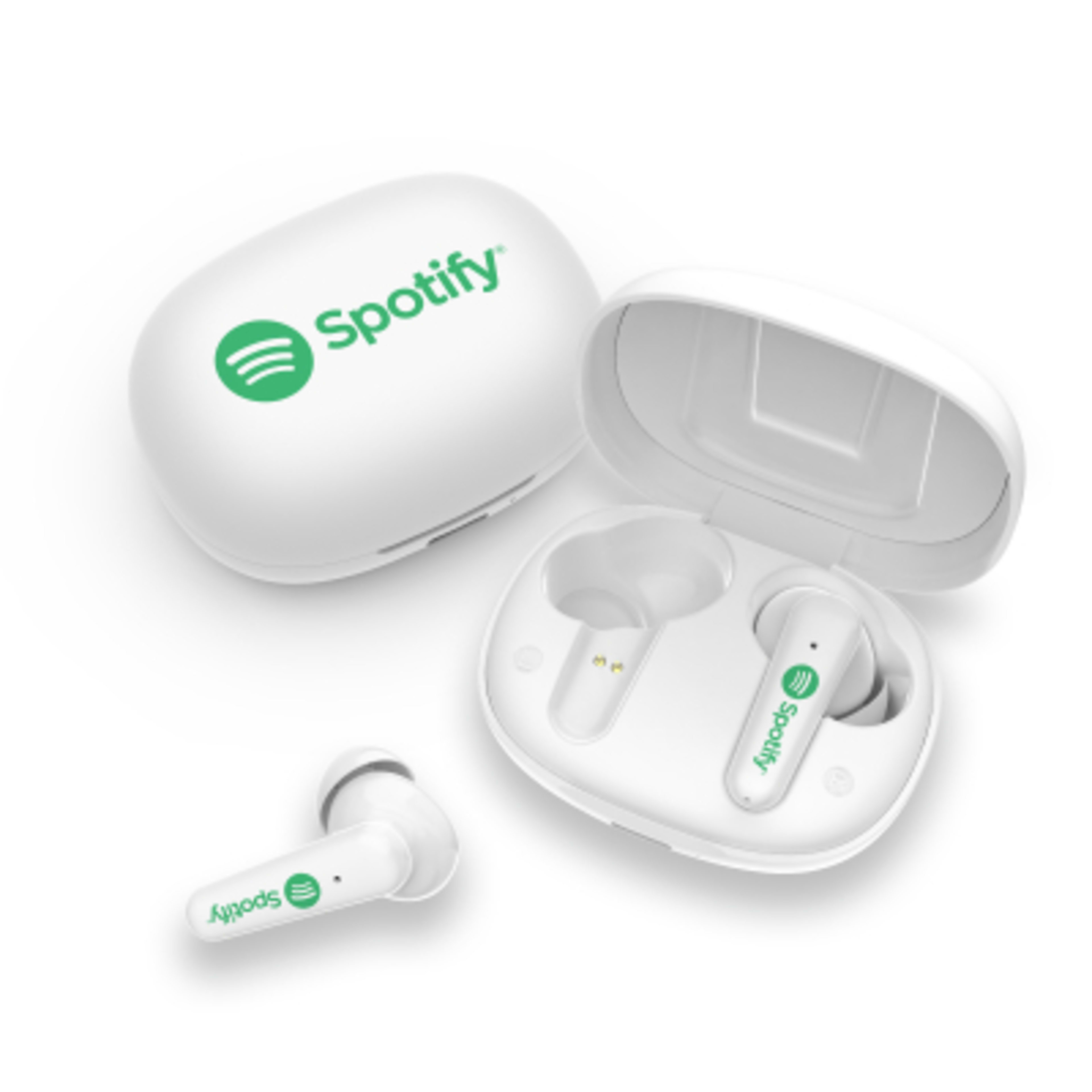 Powerstick UltraBuds Wireless Earbuds with Case - White - 4cp - product view 1