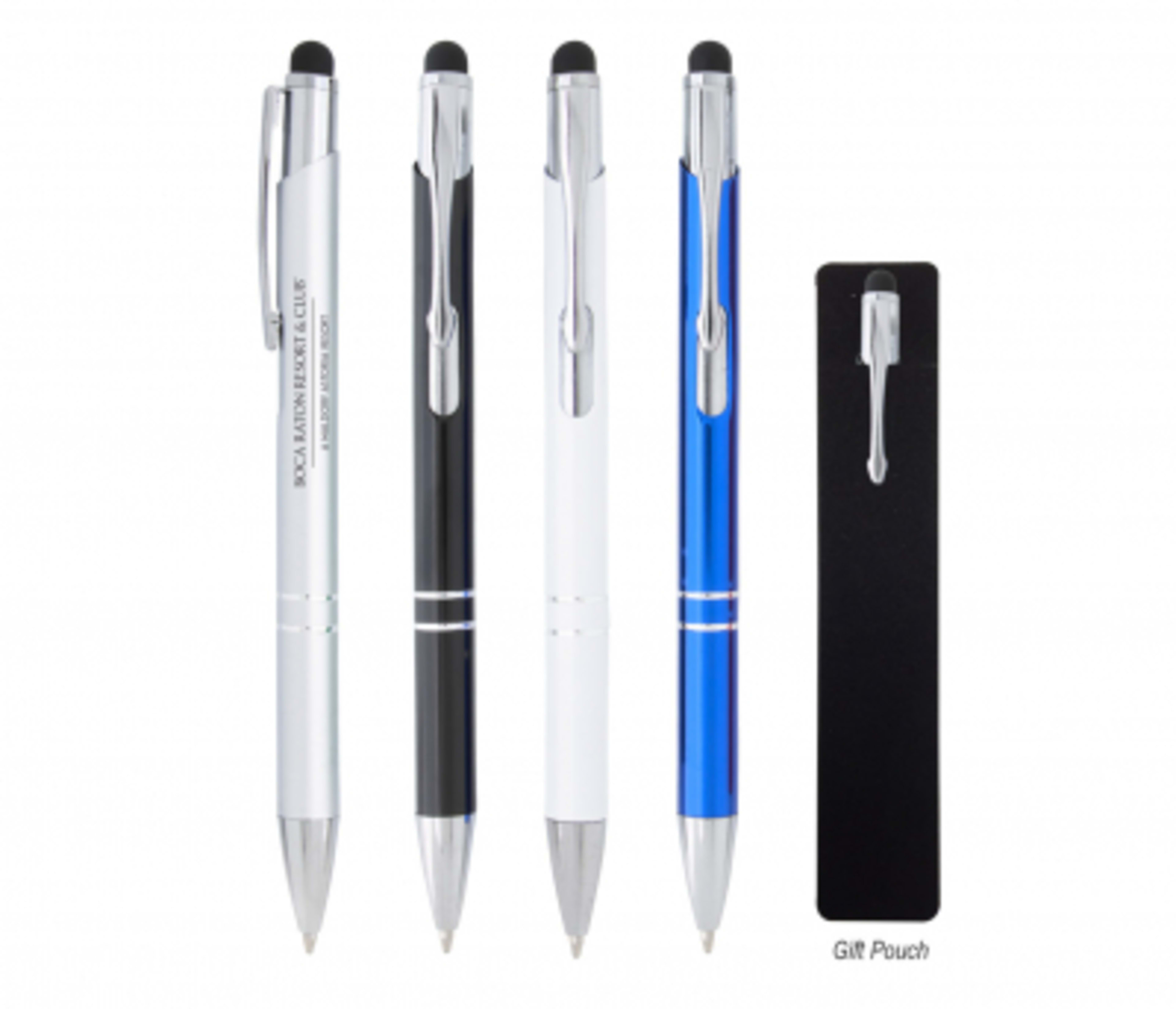 Stylus Pen Aluminum Plunger Action - 5.5 in - Group Shot - product view 4