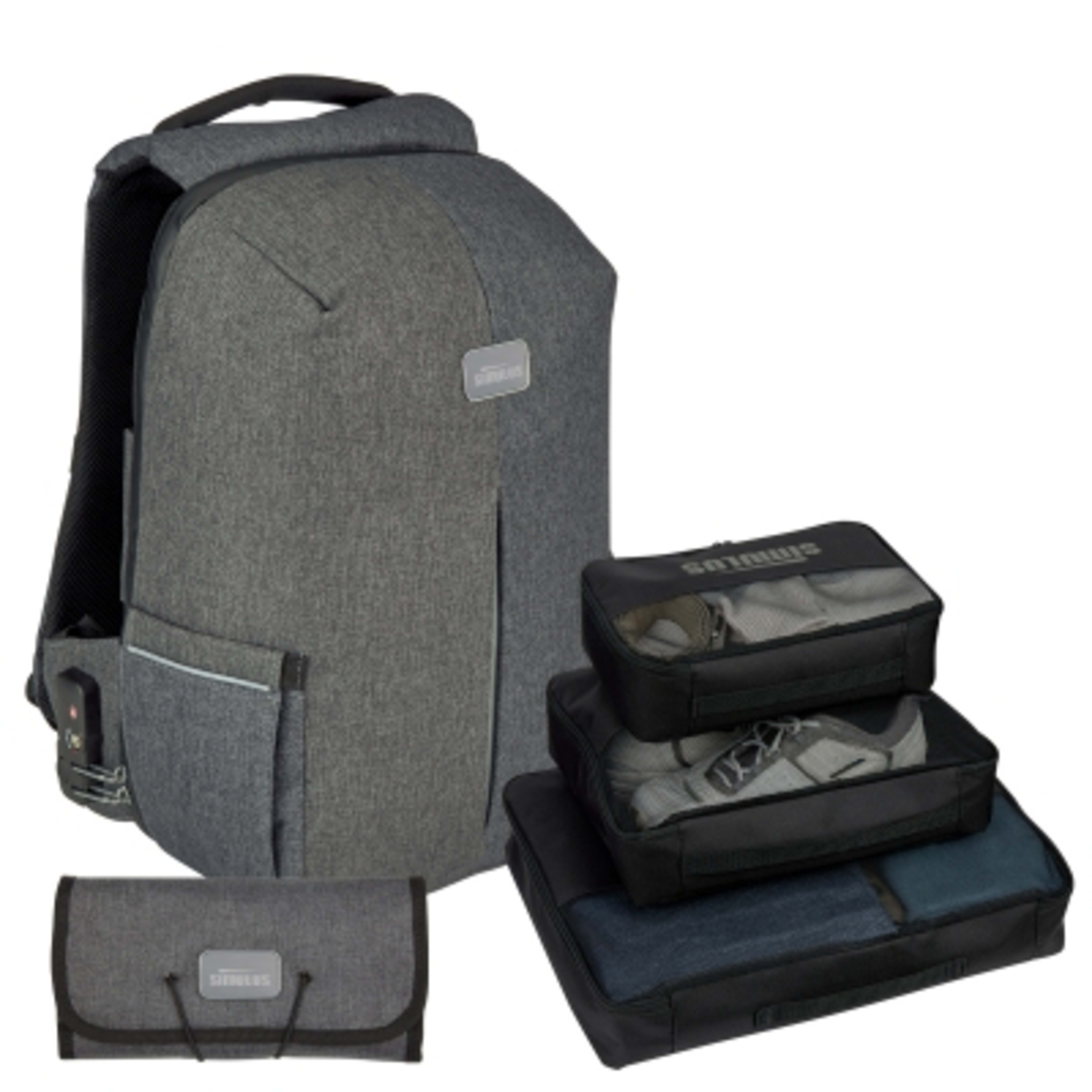 Travel Kit Phantom Backpack Organizer Bag Set - Plate - Laser - product view 3