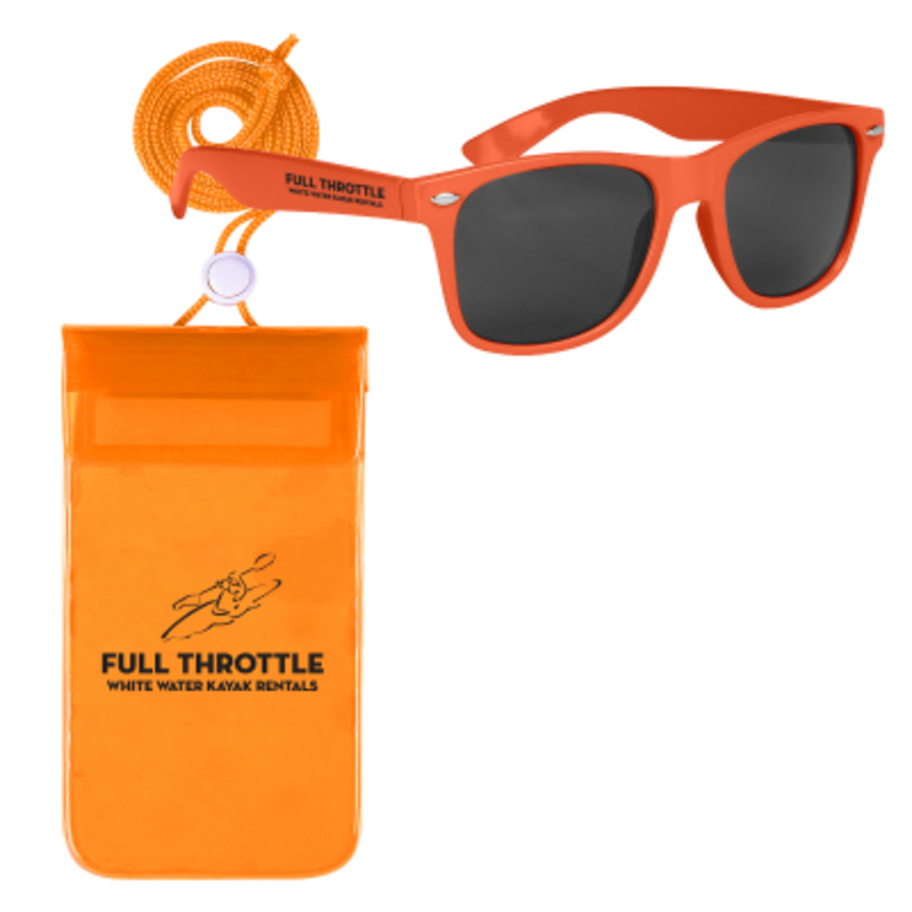 Poolside Kit Fun Waterproof Pouch Sunglasses 2 Piece - Group Shot - product view 1