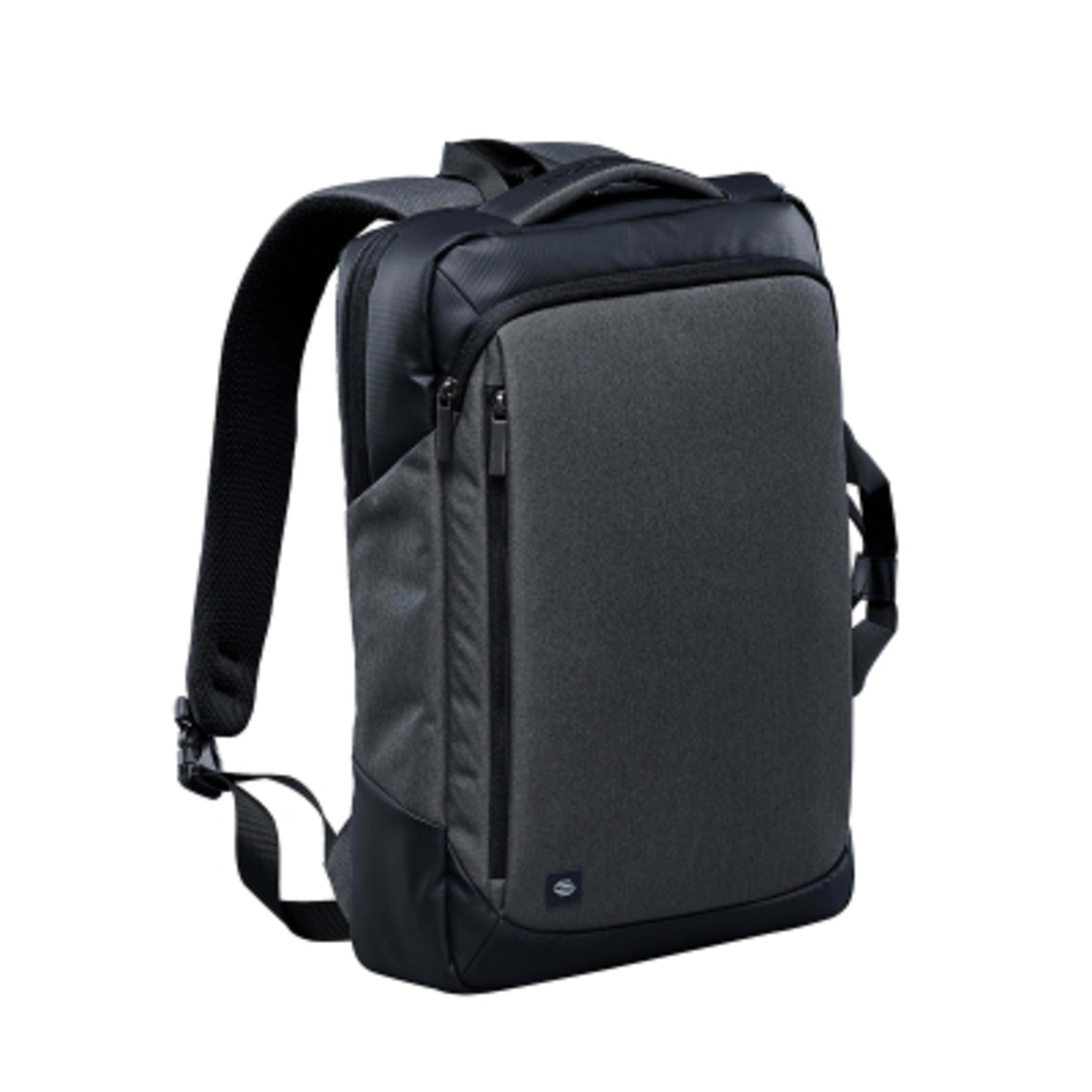 Laptop Backpack Convertible Design 17 Inch - 12.5 x 18.5 in - Graphite - Black SIDE - product view 4