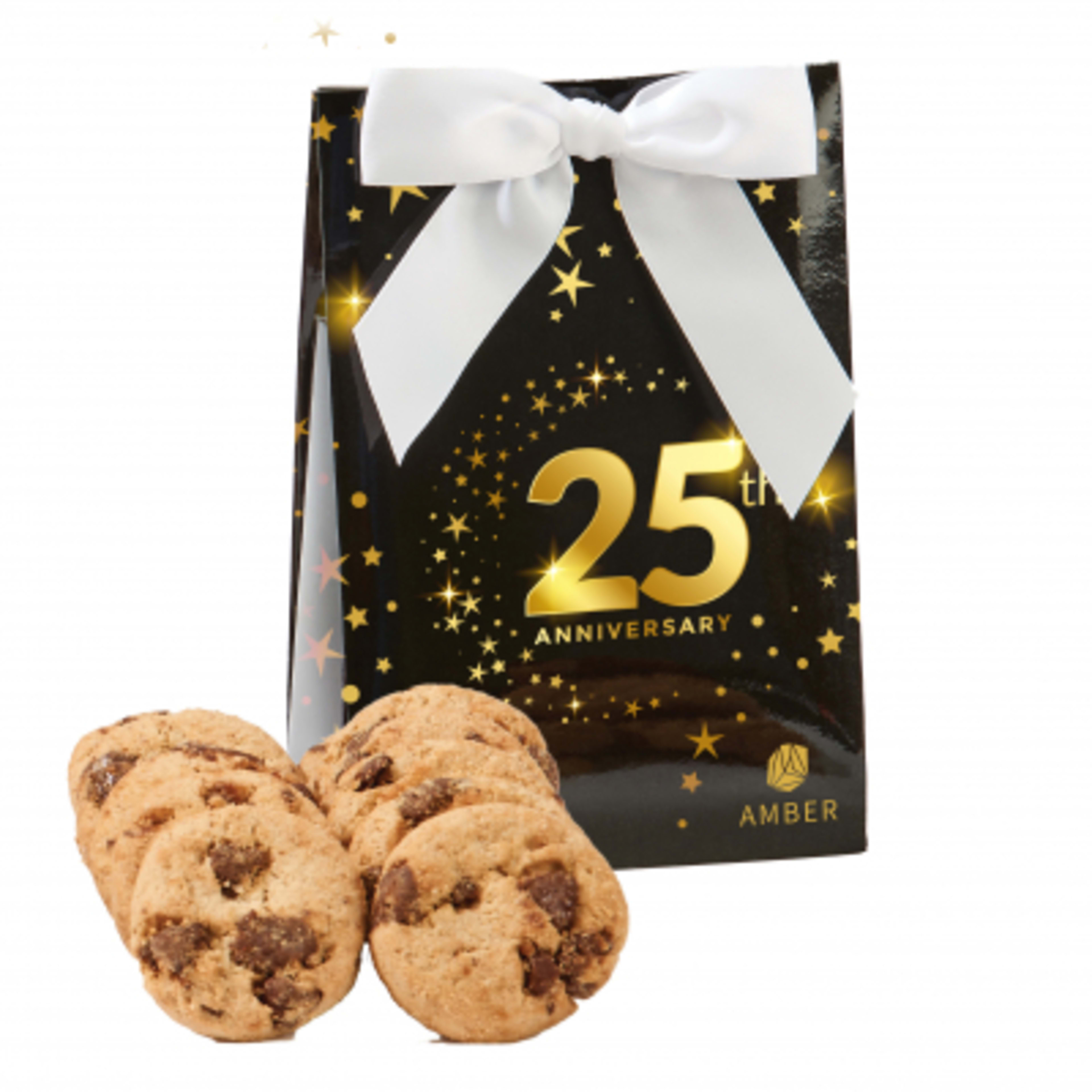 Gift Box Full Color Laminated High Gloss - 4 x 5.9 in - Group Shot - promotional product with custom logo