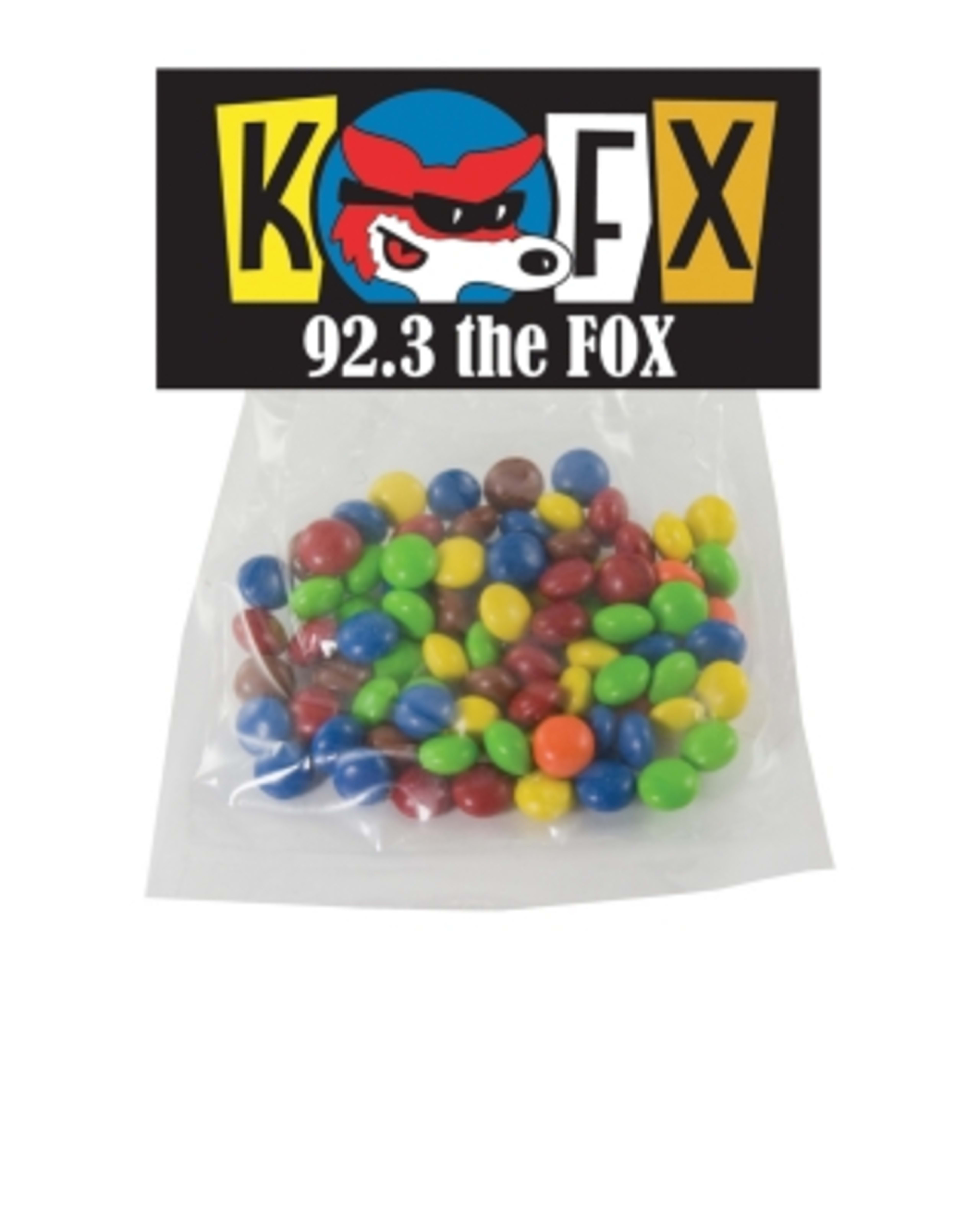 Candy Bag Header Card Small Cellophane Choice - 5.75 in - Group Shot - product view 1