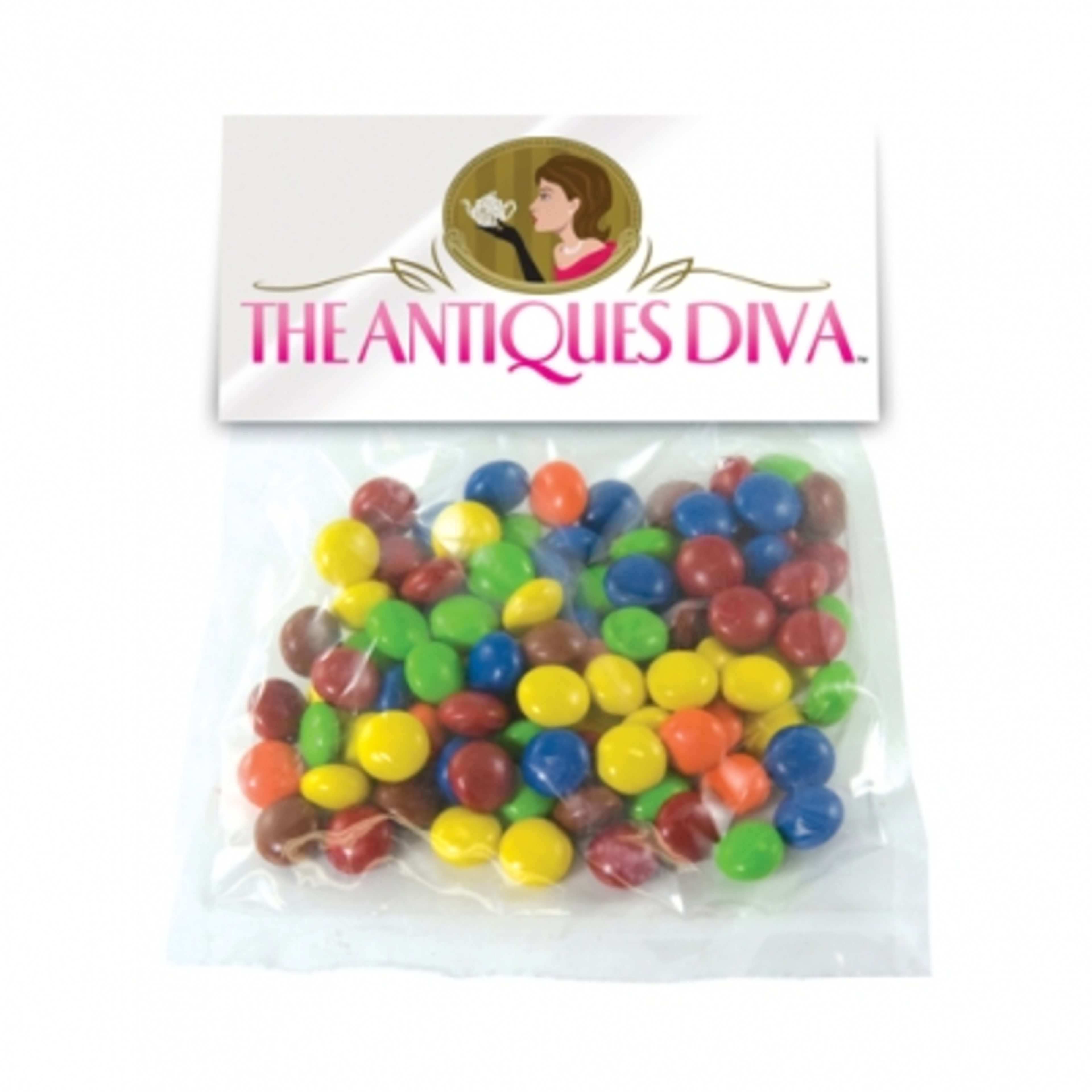 Candy Bag Header Card Large Cellophane Choice - 5.75 in - product view 14