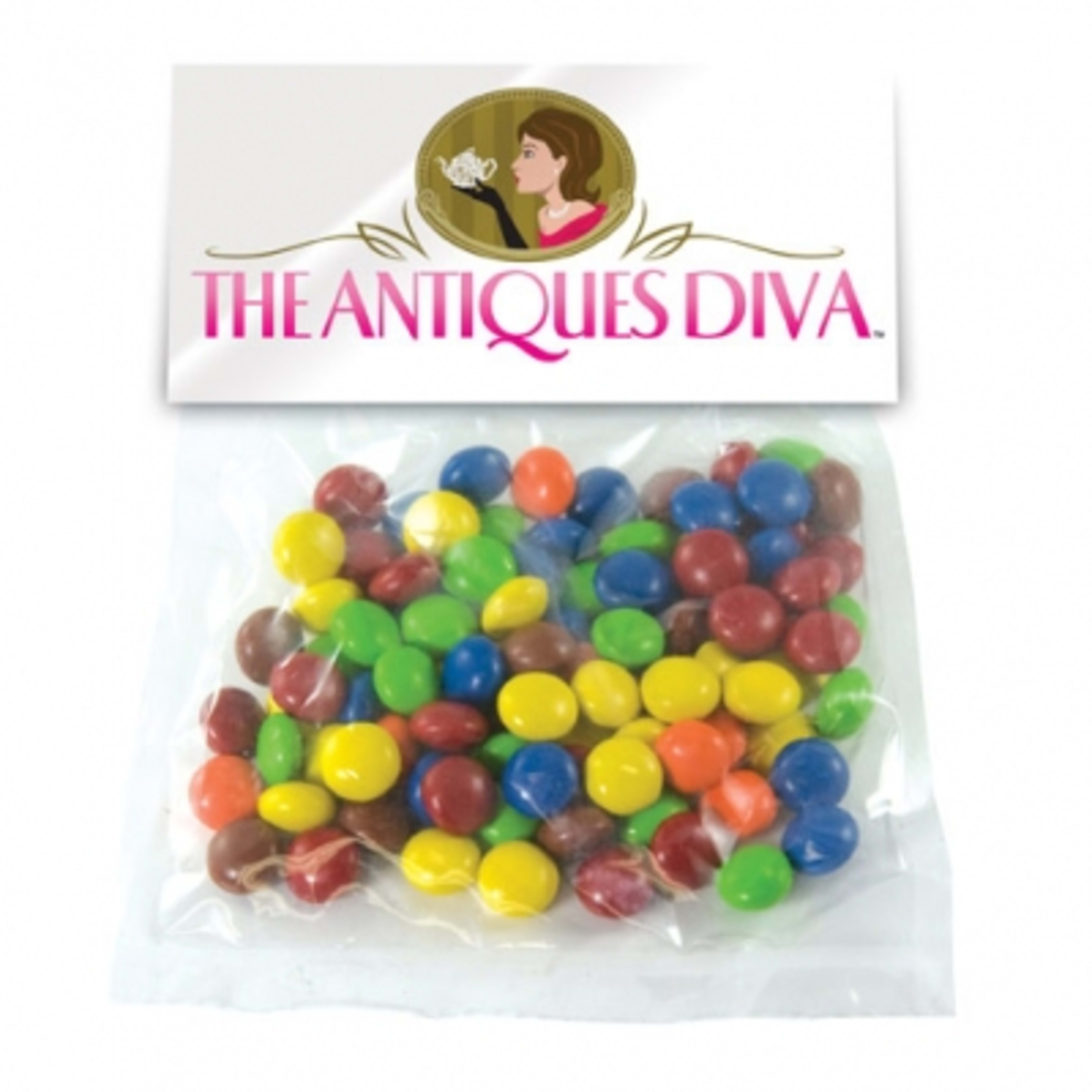 Candy Bag Header Card Large Cellophane Choice - 5.75 in - product view 21