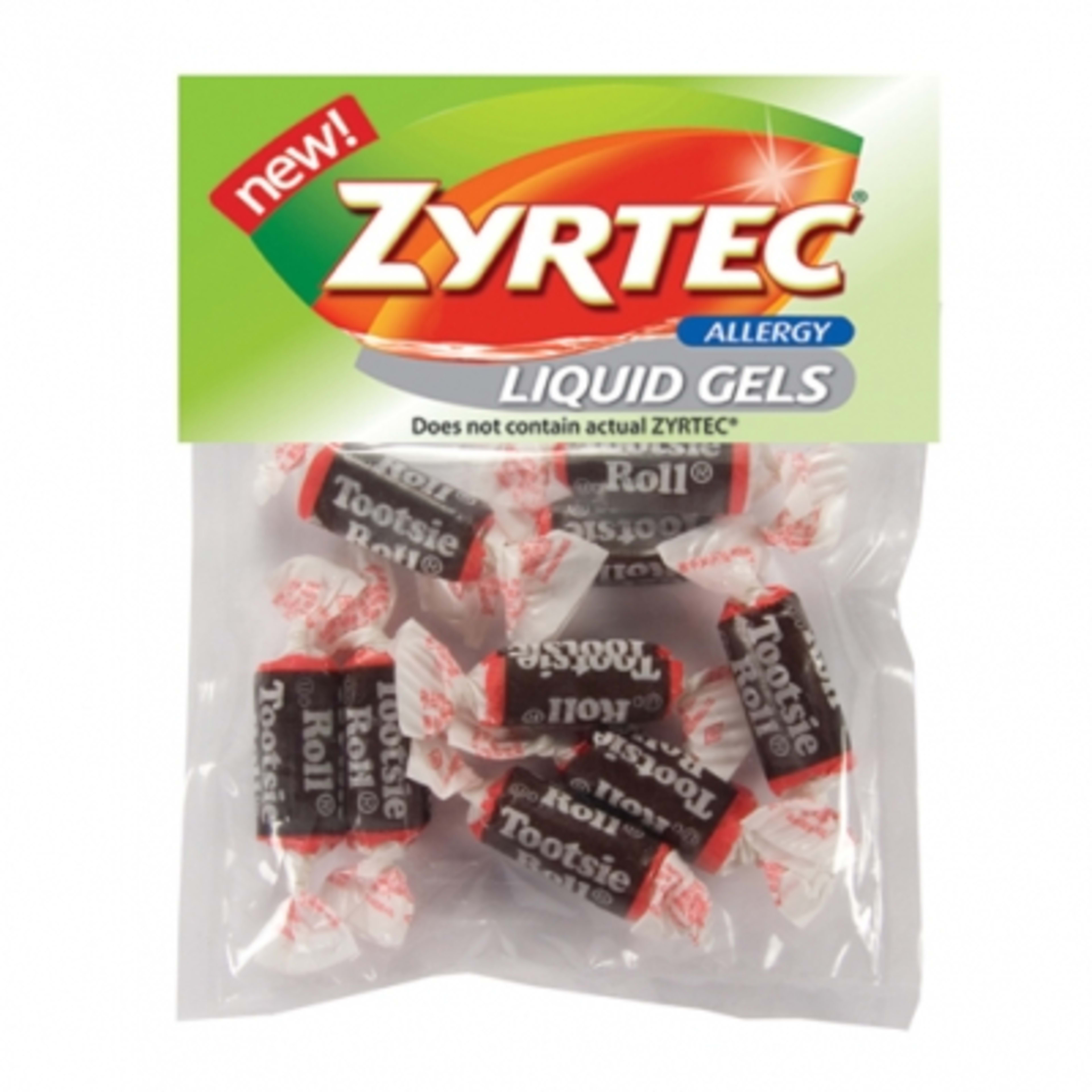 Candy Bag Header Card Large Cellophane Choice - 5.75 in - product view 10