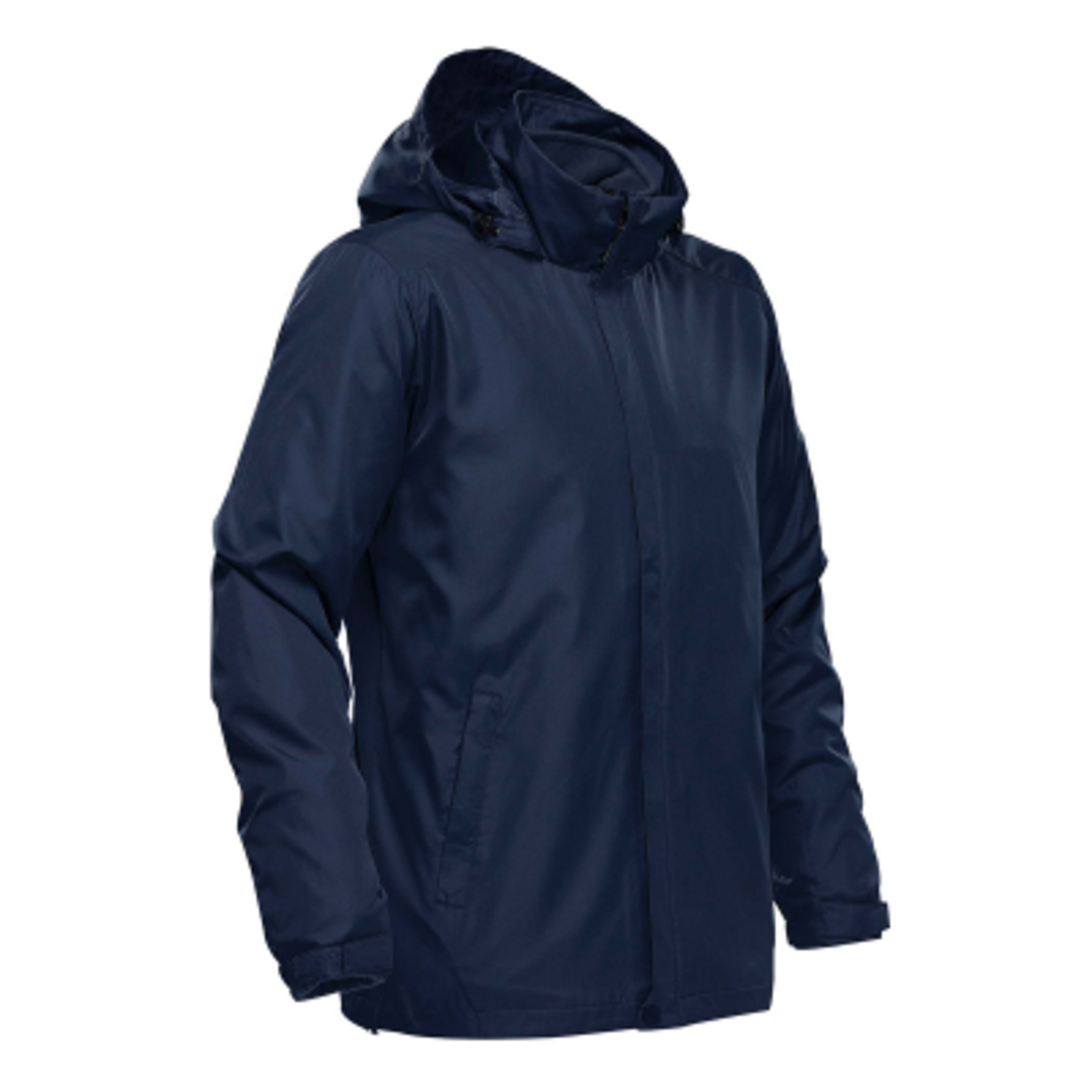 Jacket 3-in-1 Water Repellent with Zip-Out Fleece Liner - Navy - SIDE - product view 2