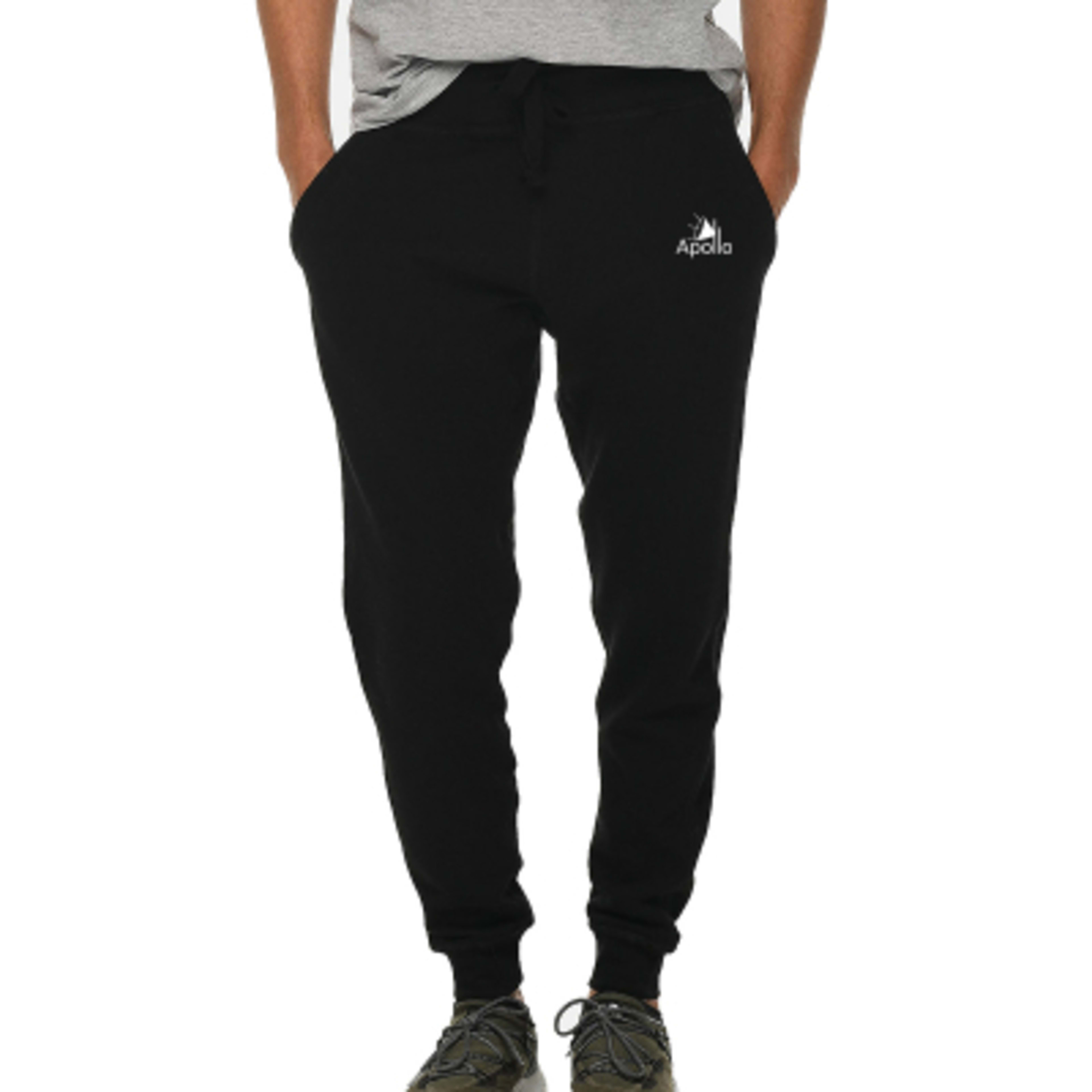 Joggers Premium Fleece Drop-Crotch Style - Group Shot - promotional product with custom logo