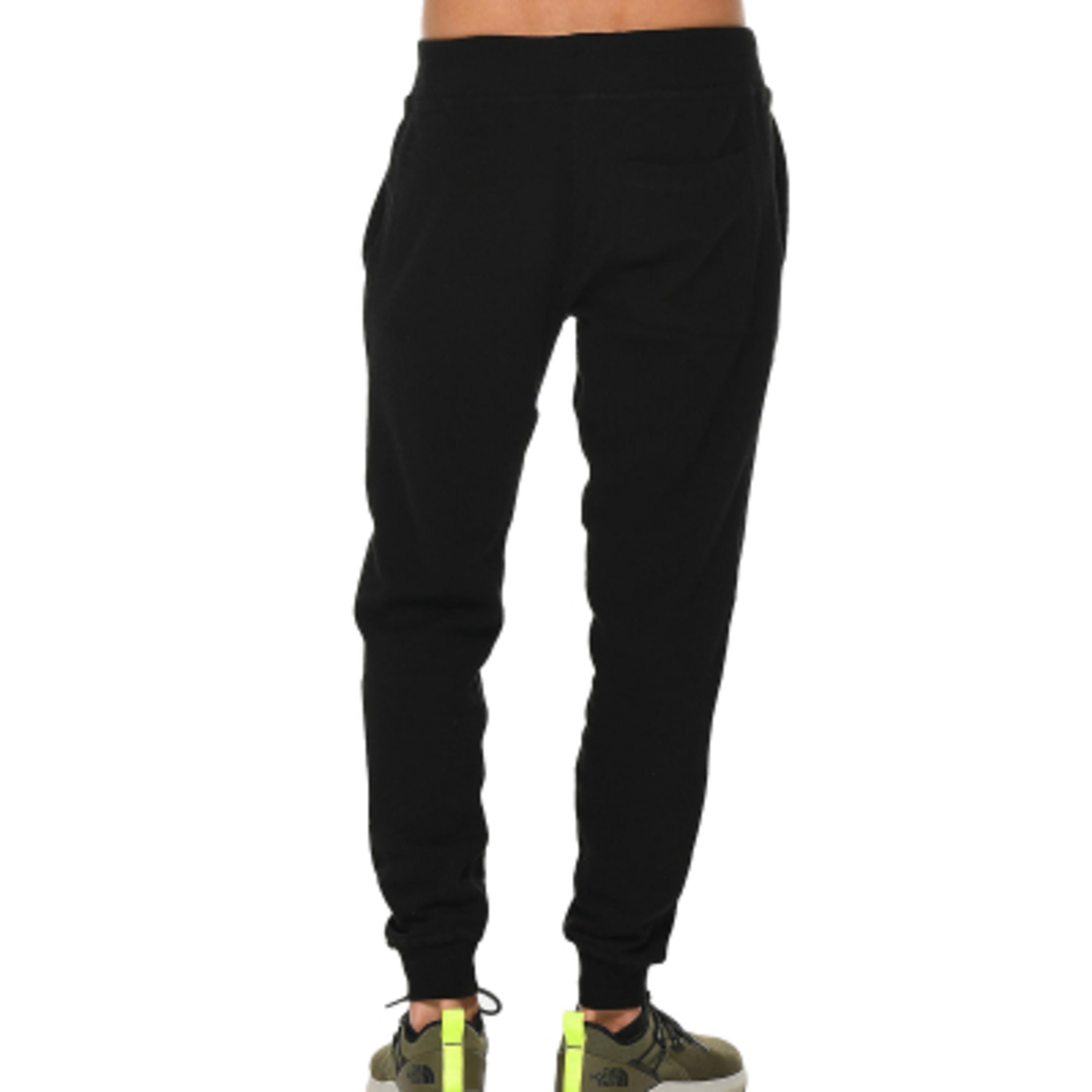 Joggers Premium Fleece Drop-Crotch Style - Black - Back - product view 2