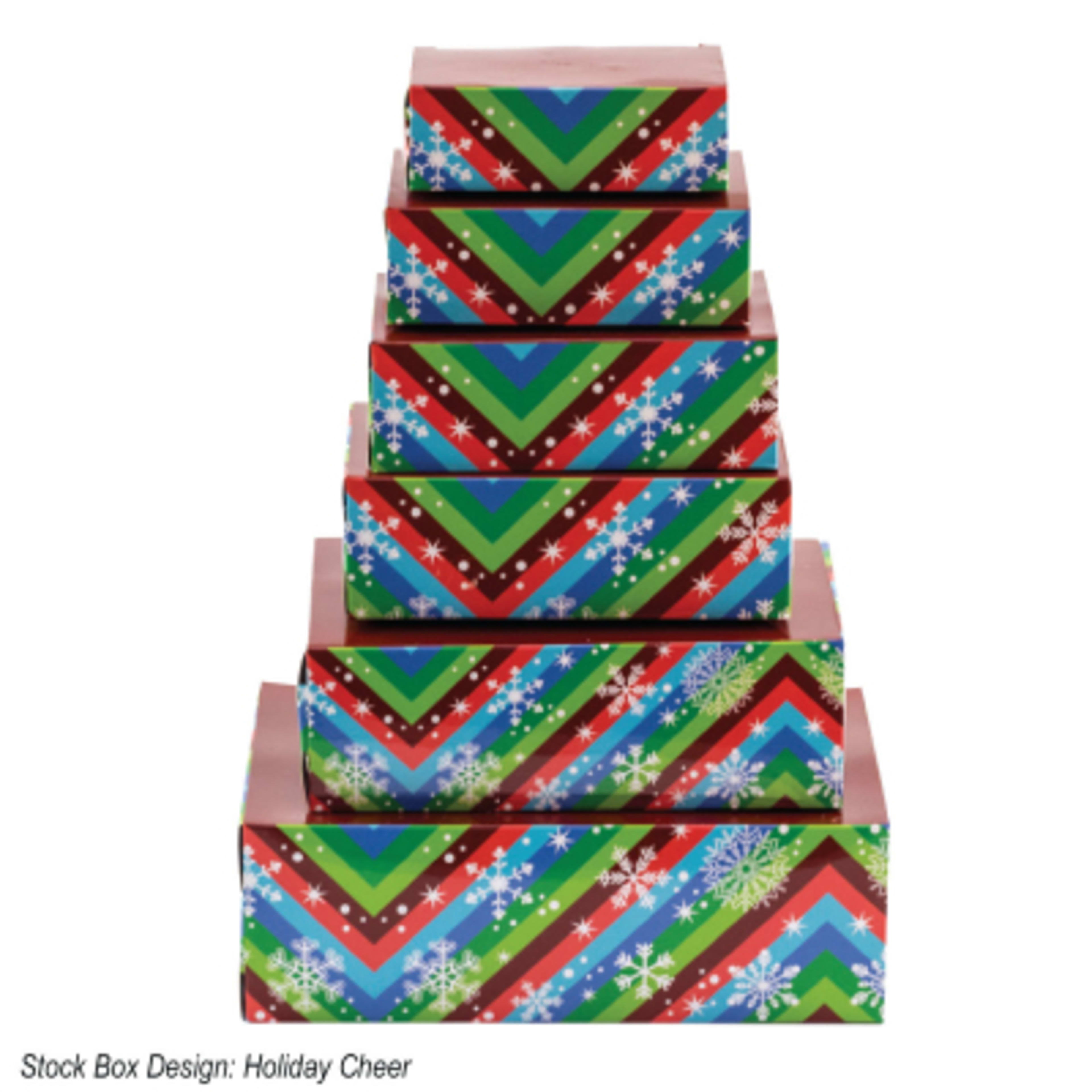 Treat Tower Six Tier Custom Logo - 7.25 x 10.25 in - Stock - Holiday-Cheer - product view 9