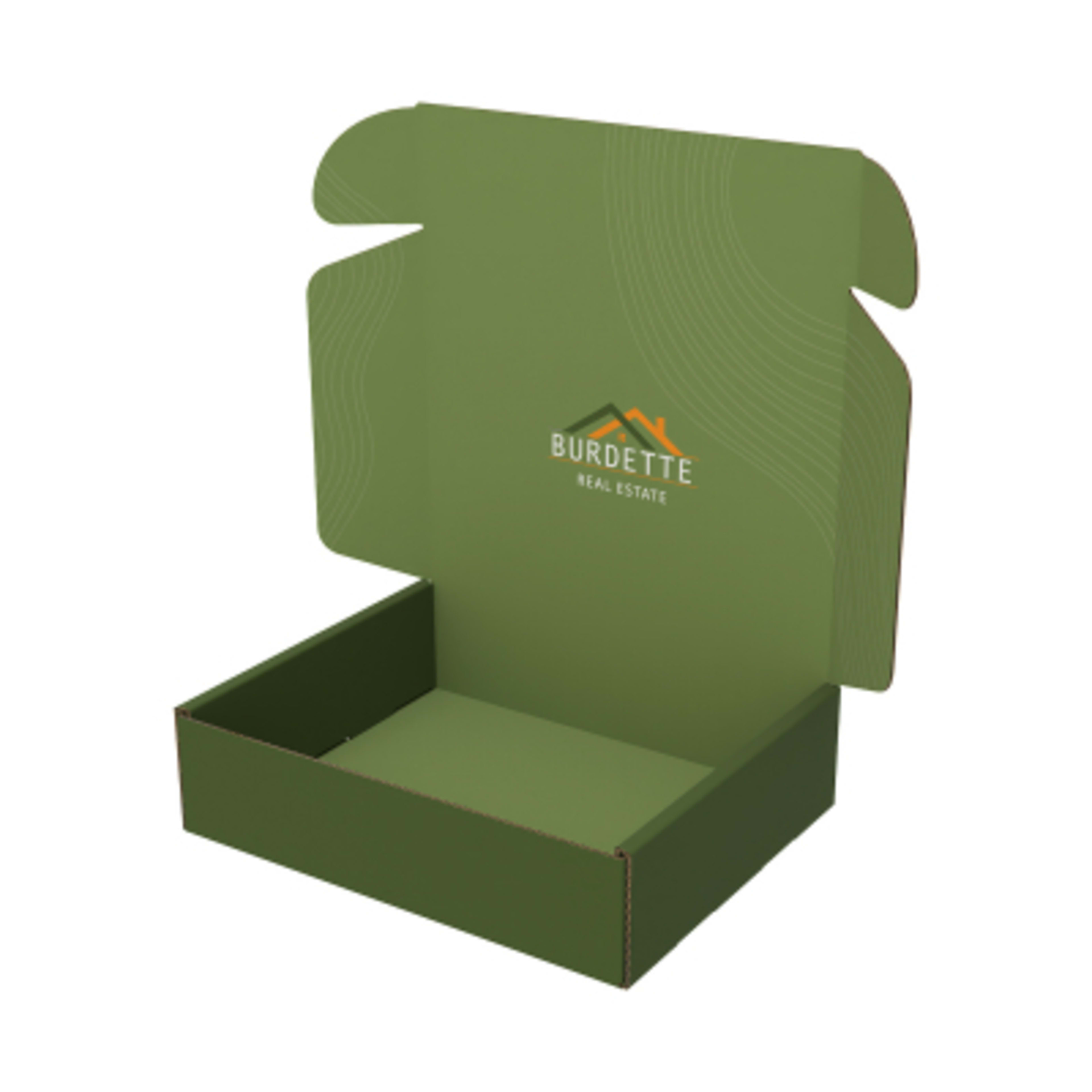 Mailer Box Roll End Tuck Front - 9 x 2 x 7 in - Open - product view 2