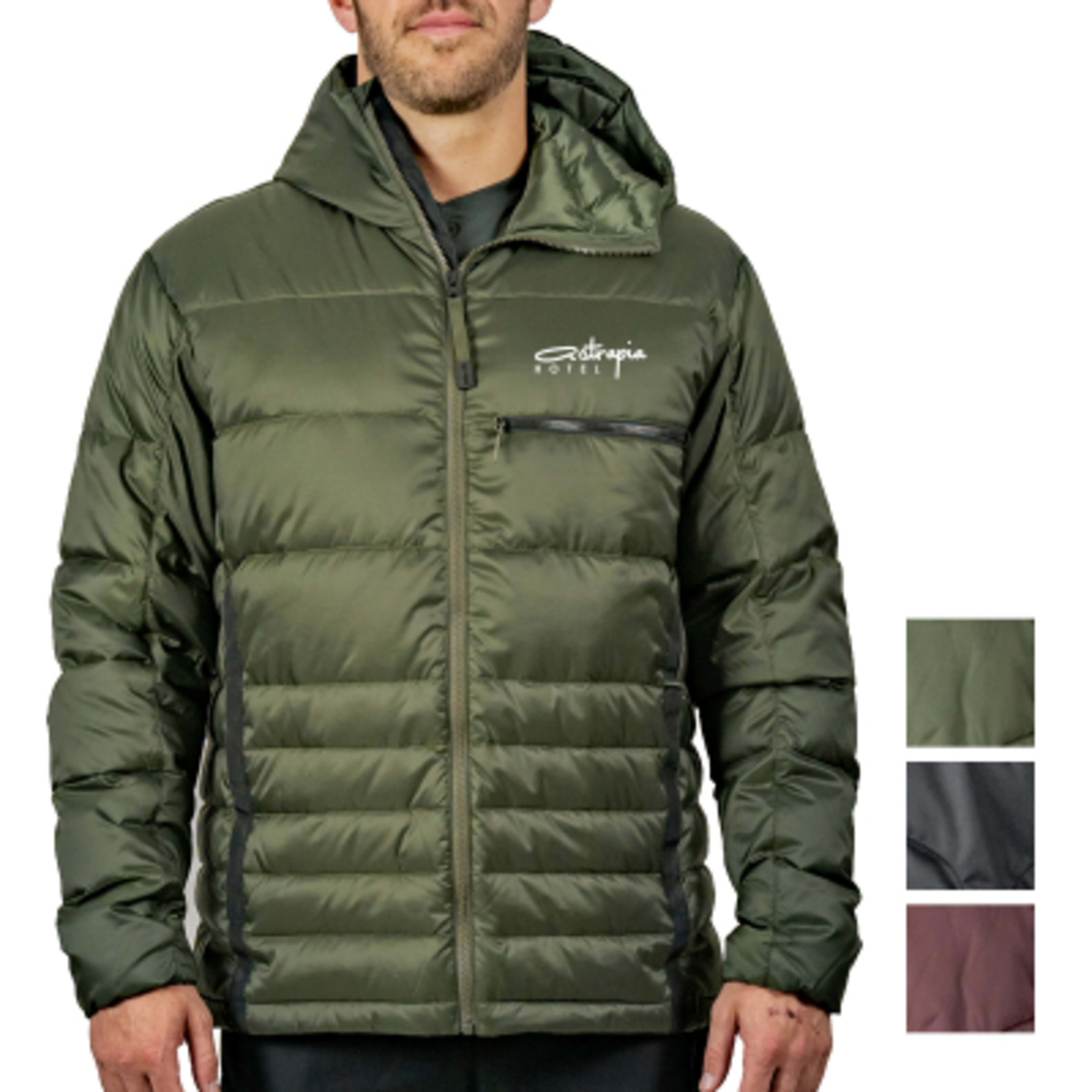 Mountain Standard Coldfront Down Jacket 750 Fill - Group Shot - promotional product with custom logo