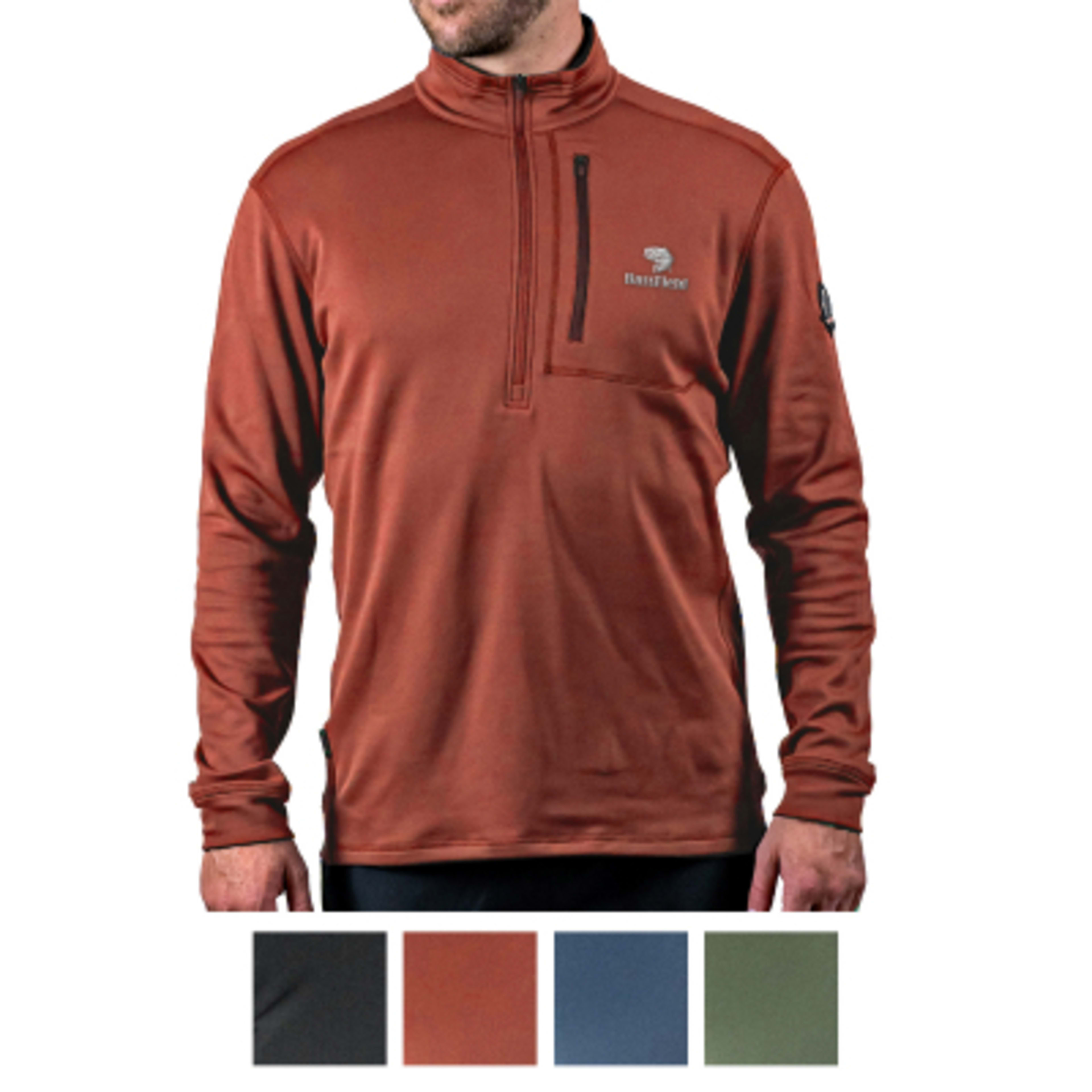 Fleece Pullover 1/4 Zip Thermal Brushed PATH - Group Shot - product view 2