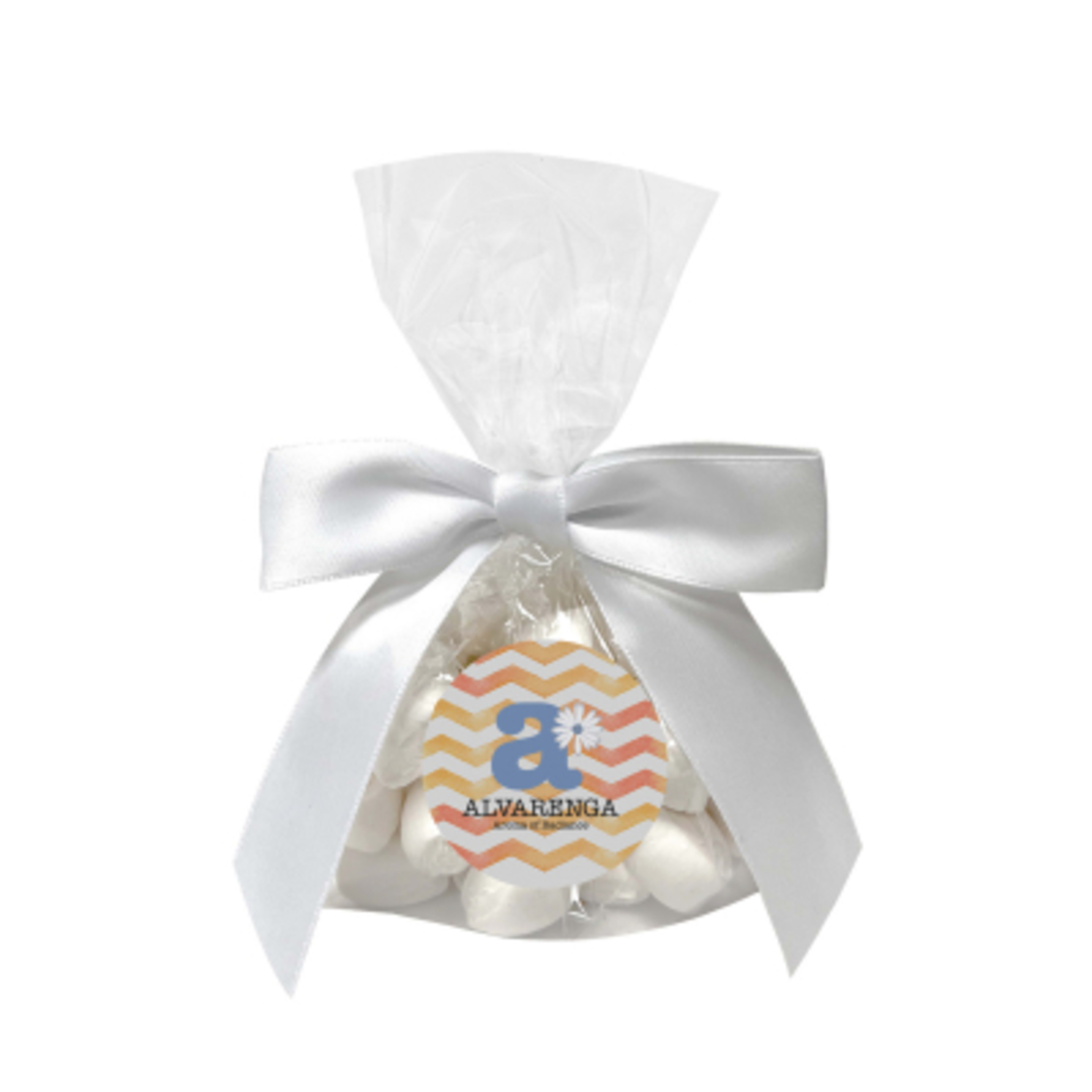 Candy Gift Bag Mug Stuffer Custom - 2 x 6 in - Butter Mints - Label - product view 2