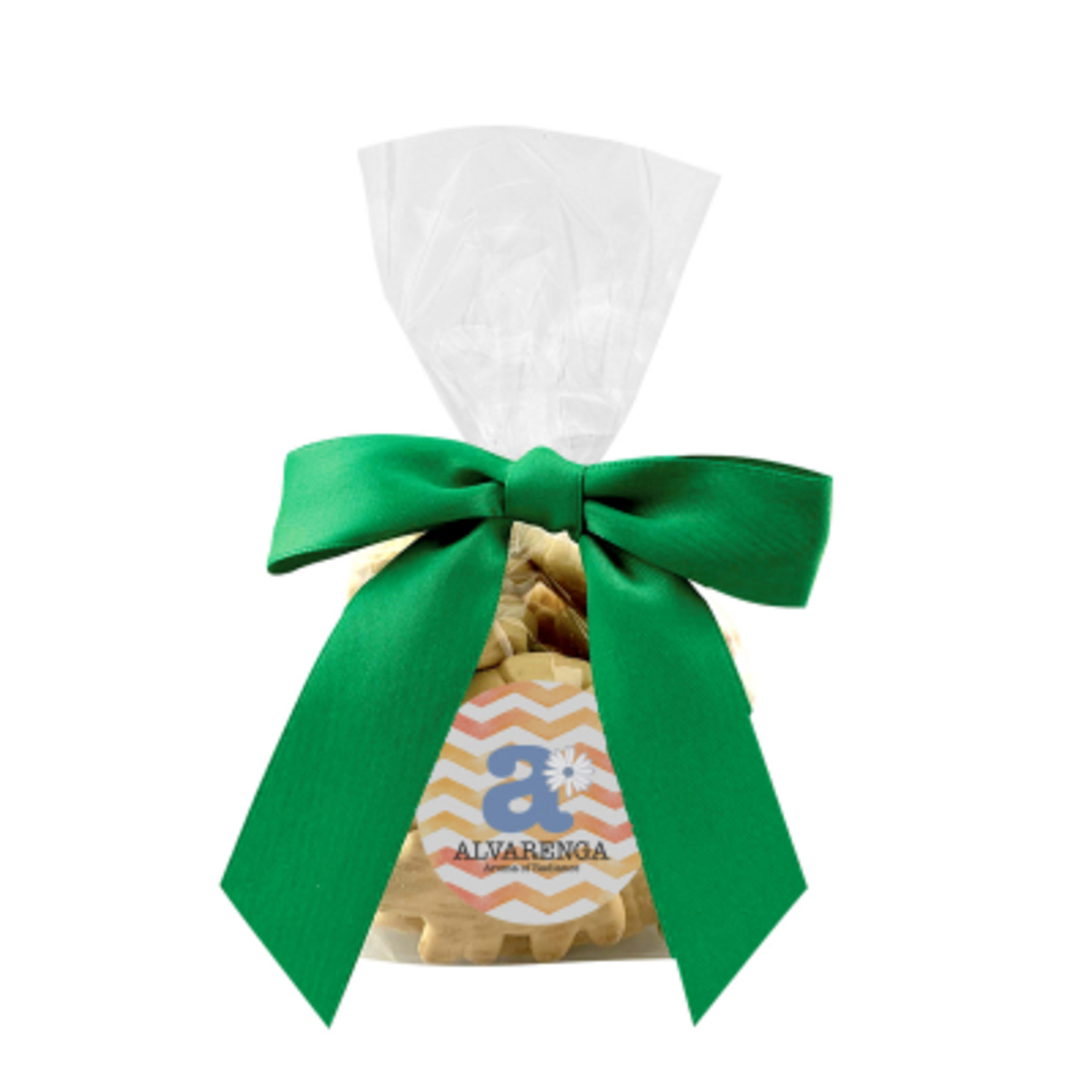 Candy Gift Bag Mug Stuffer Custom - 2 x 6 in - Animal Crackers - Label - product view 3
