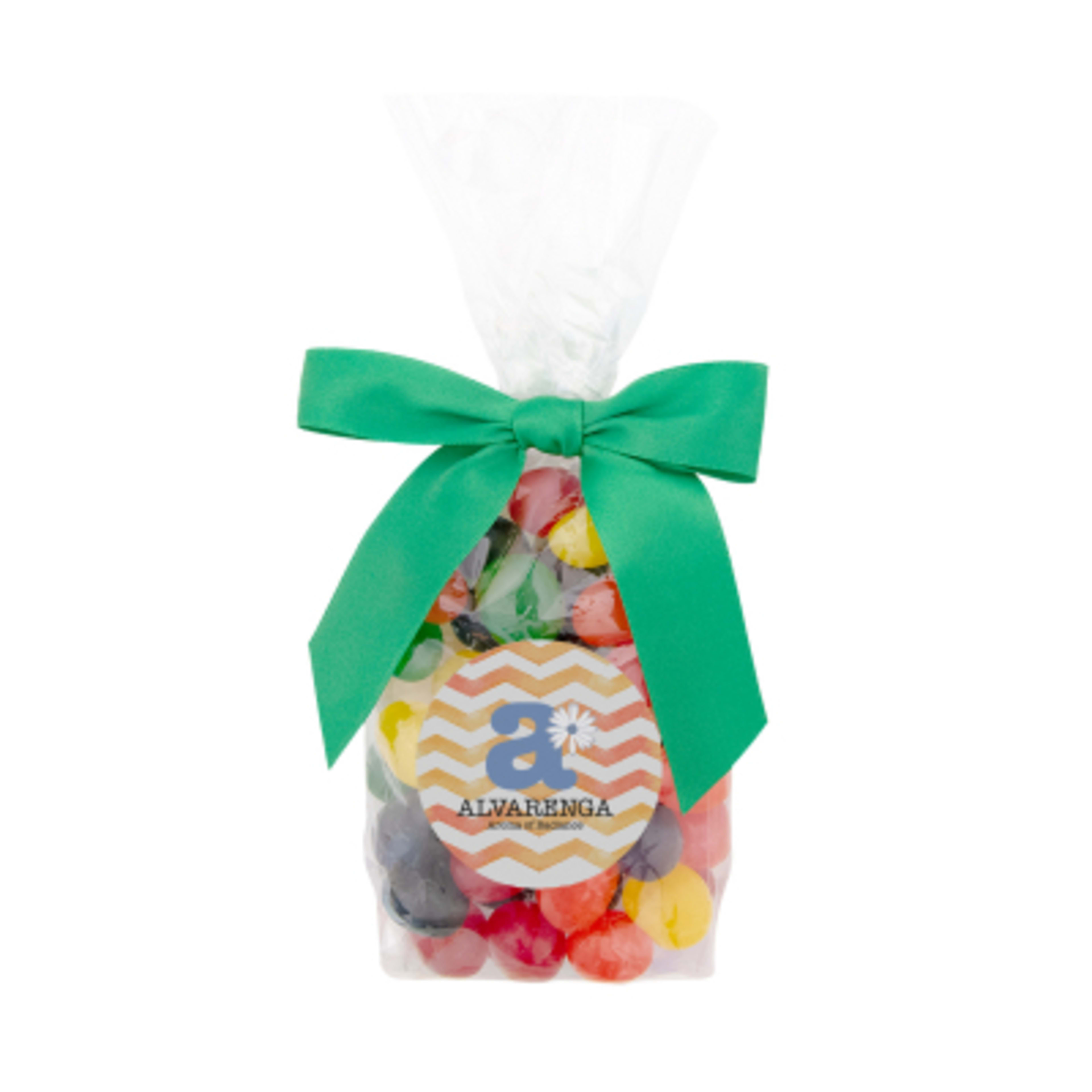 Candy Gift Bag Mug Stuffer Custom - 2 x 6 in - Jelly Beans - Label - product view 9