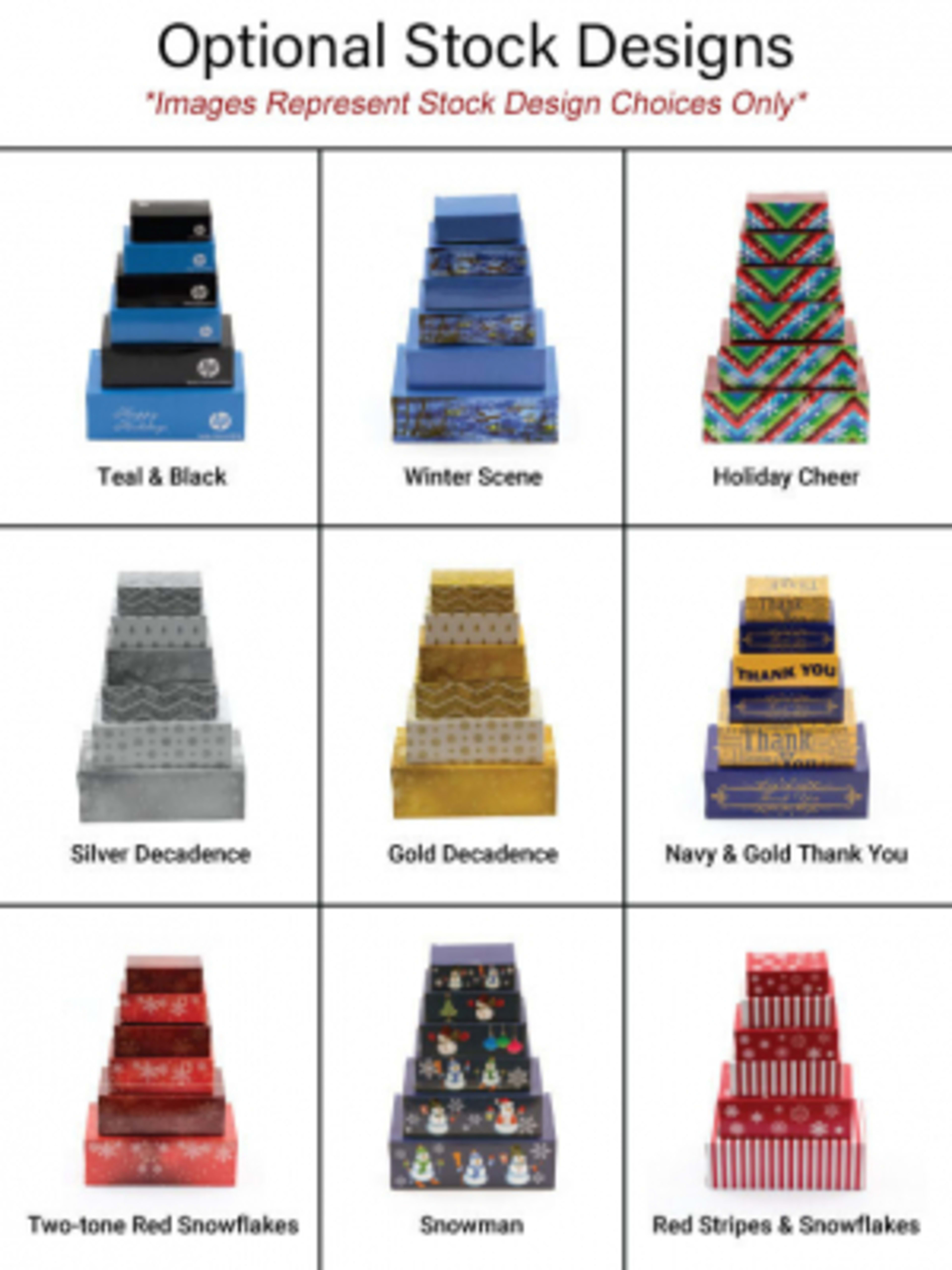 Gourmet Gift Tower Nine-Tier with Assorted Treats - Optional Designs - product view 2