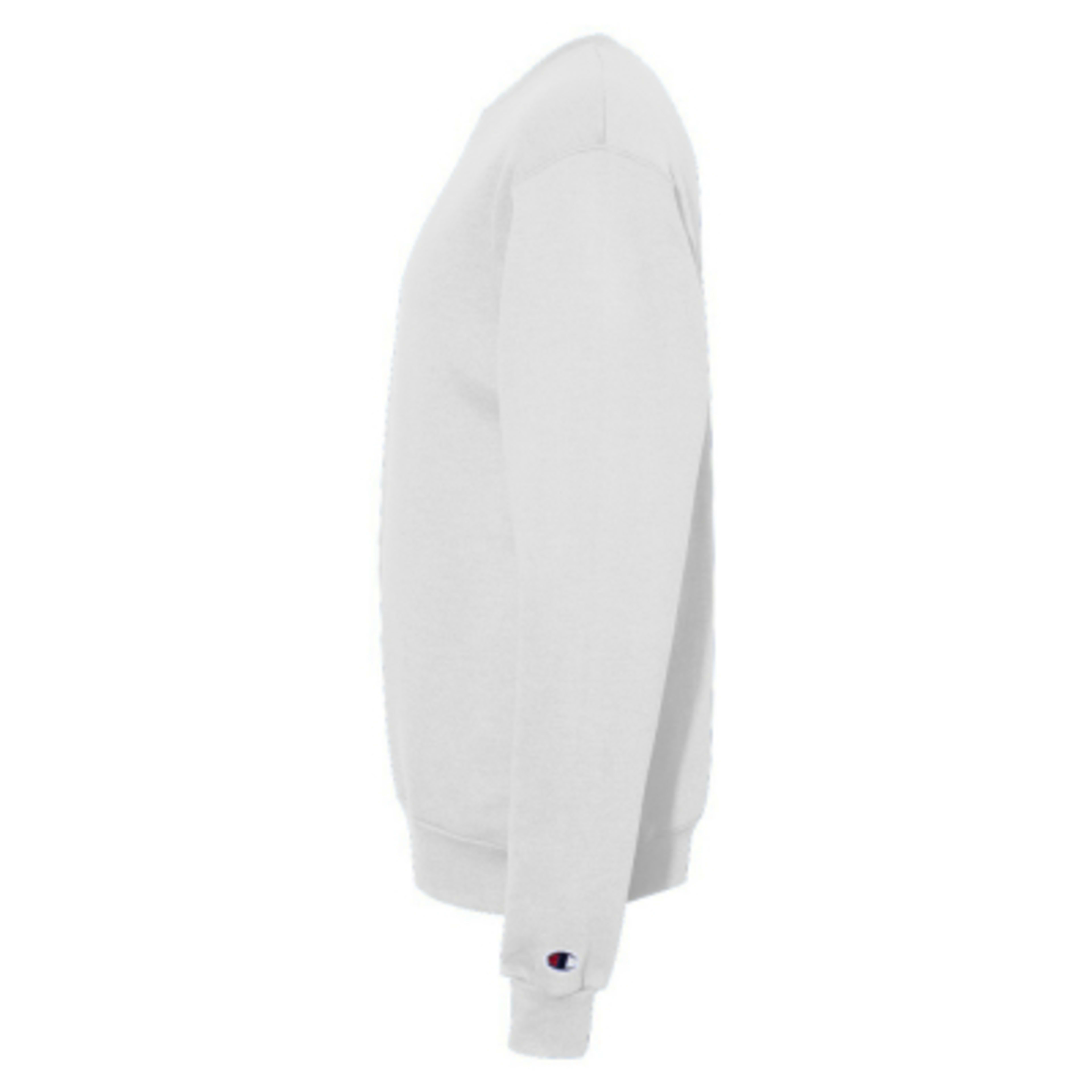 Crewneck Sweatshirt with Eco Recycled Polyester (Unisex) - White - sleeve - product view 20