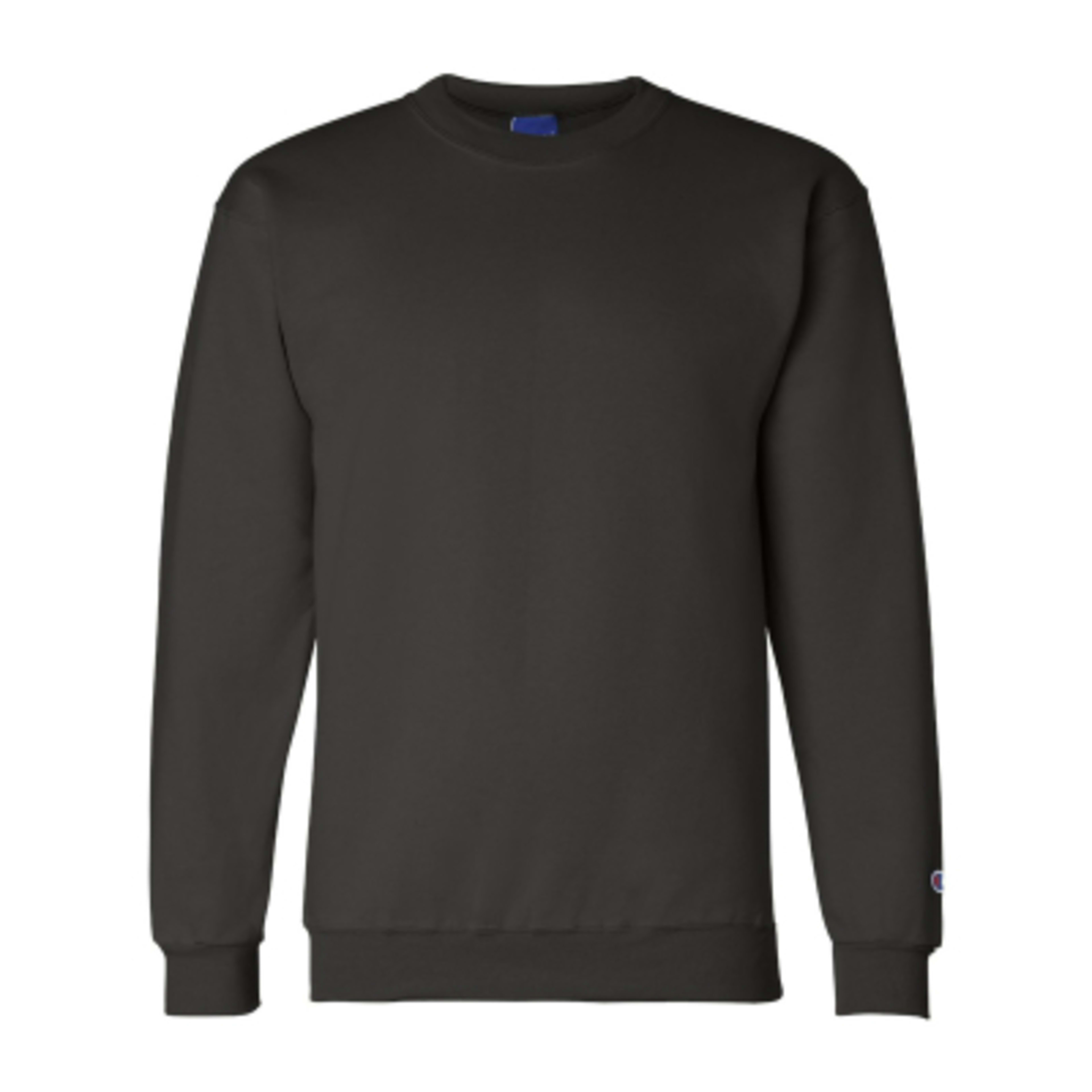 Crewneck Sweatshirt with Eco Recycled Polyester (Unisex) - BLK - product view 4