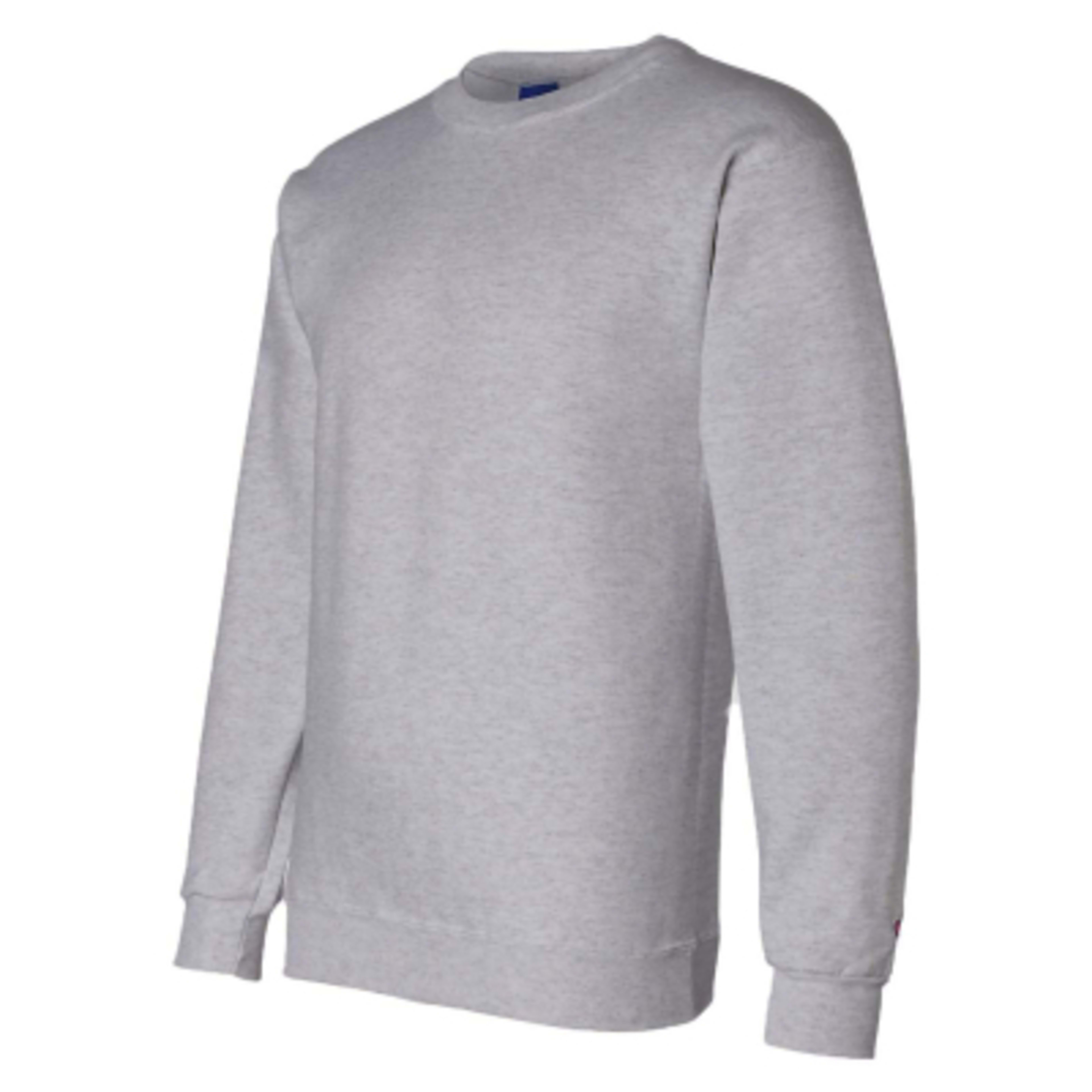 Crewneck Sweatshirt with Eco Recycled Polyester (Unisex) - Lightsteel - side - product view 6