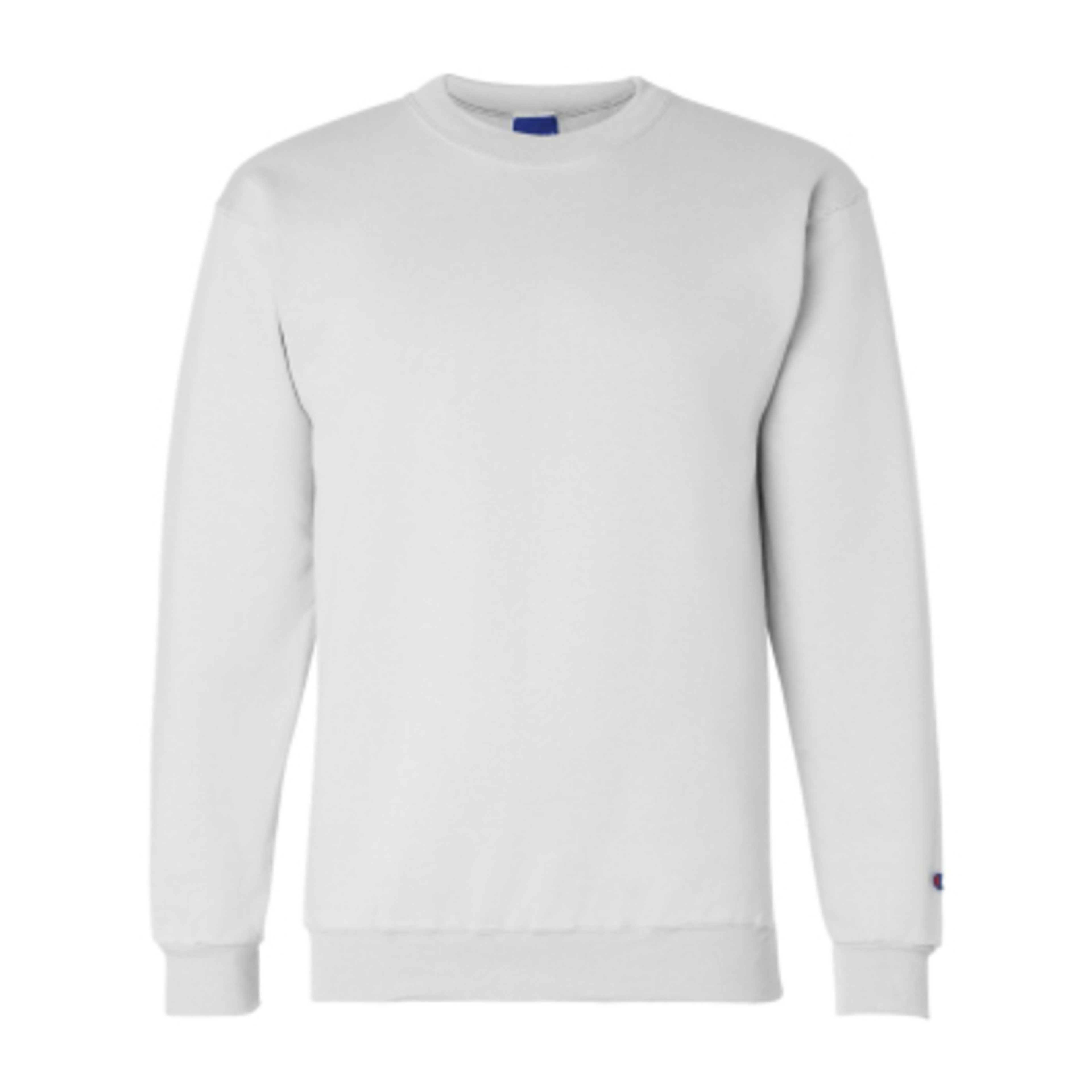 Crewneck Sweatshirt with Eco Recycled Polyester (Unisex) - WHT - product view 9