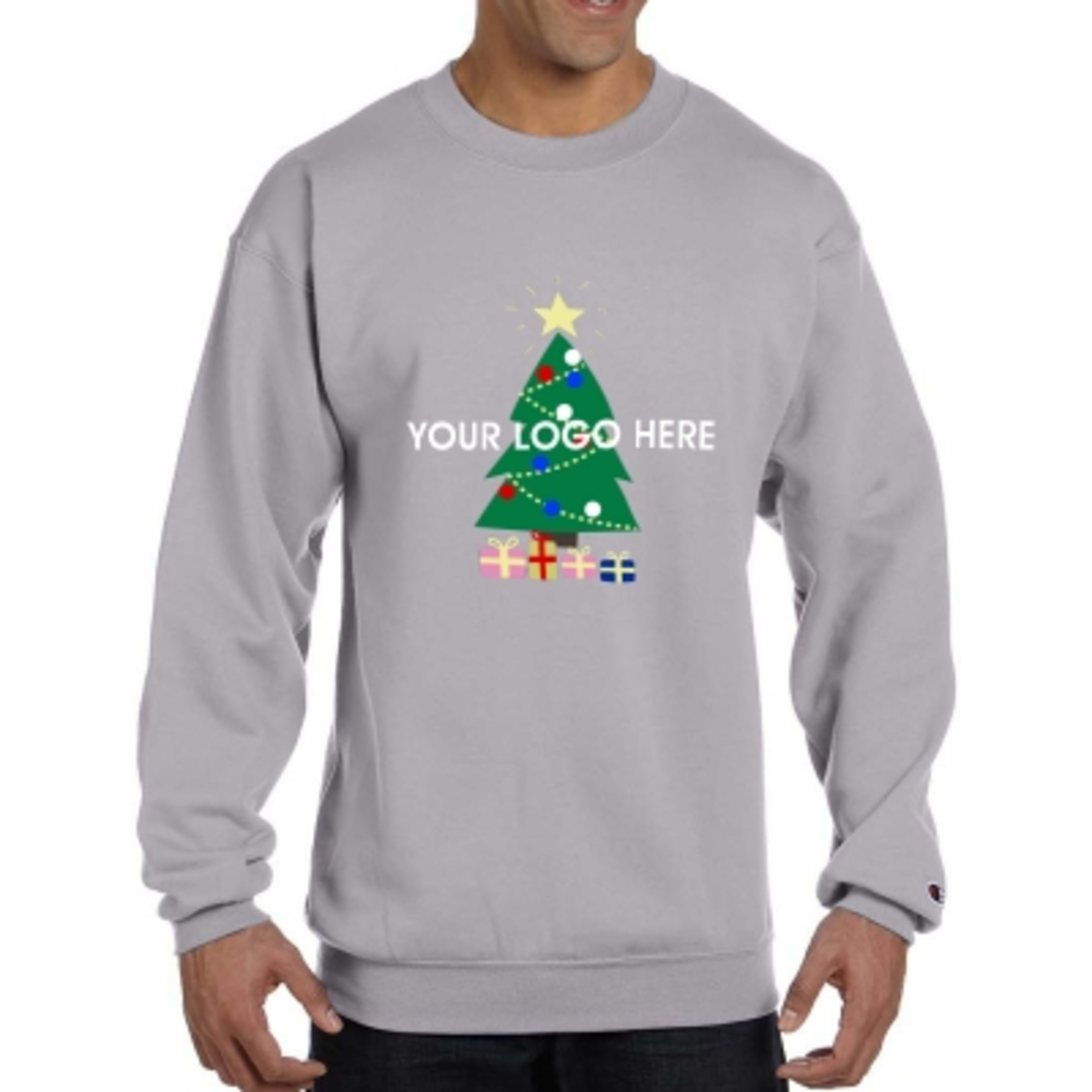 Holiday Ugly Sweater Crewneck Sweatshirt Eco (Unisex) - LTS - Tree - product view 7