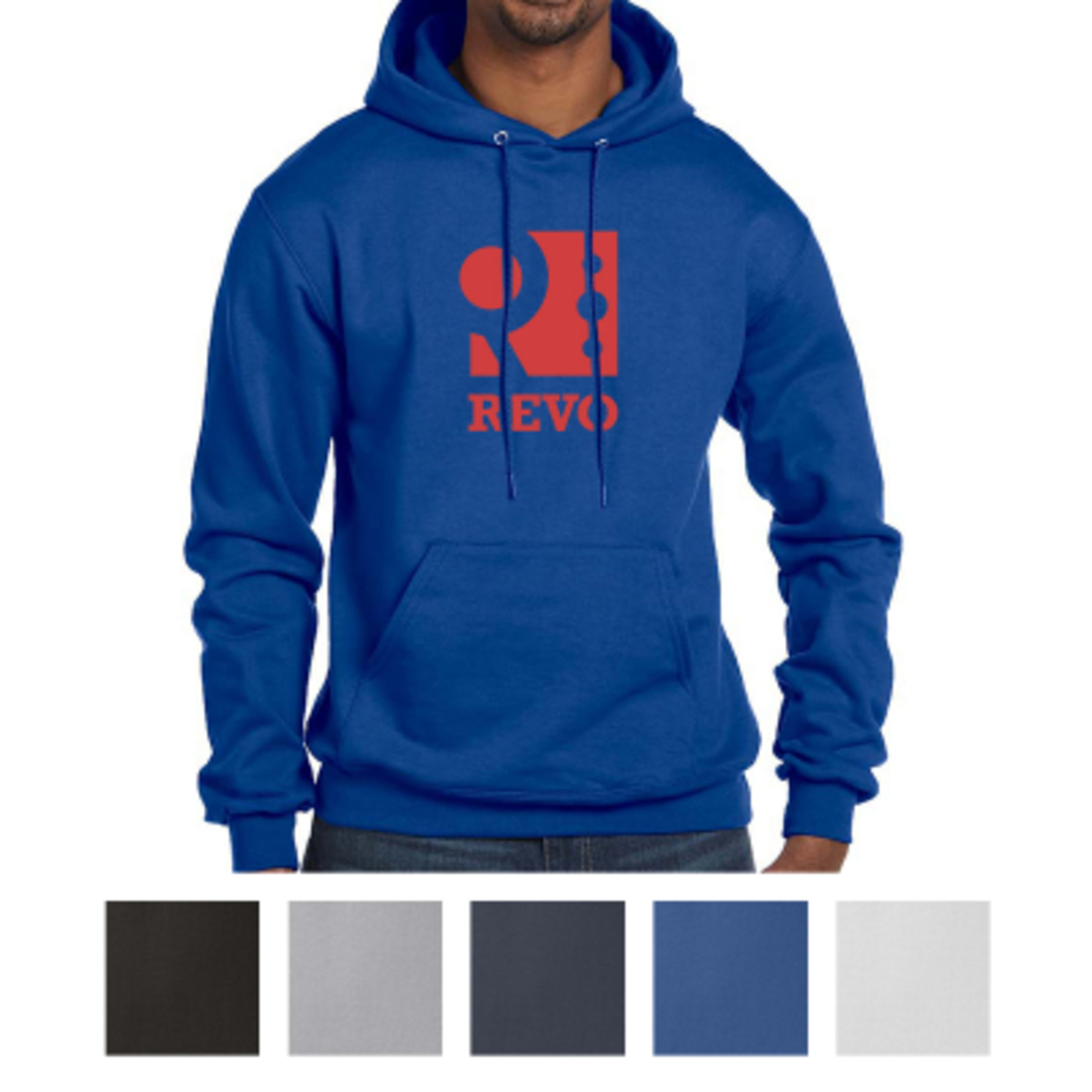 Custom Hoodies Pullover with Front Pouch Pocket (Unisex) - Group Shot - product view 1