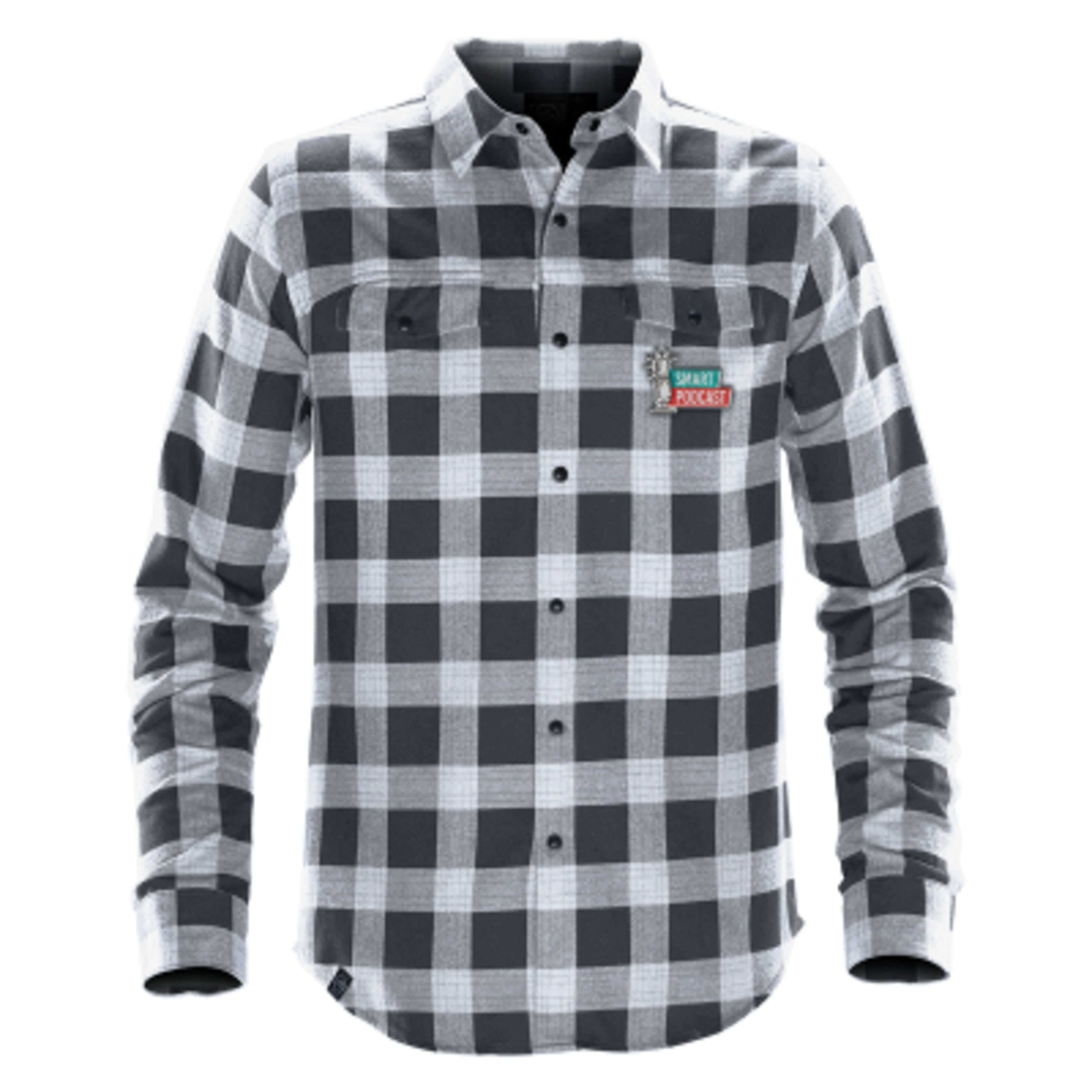 Men's Snap Front Shirt Cotton Polyester Twill Check - TIT/ANI/UMP/LAI - Embroidery - product view 1