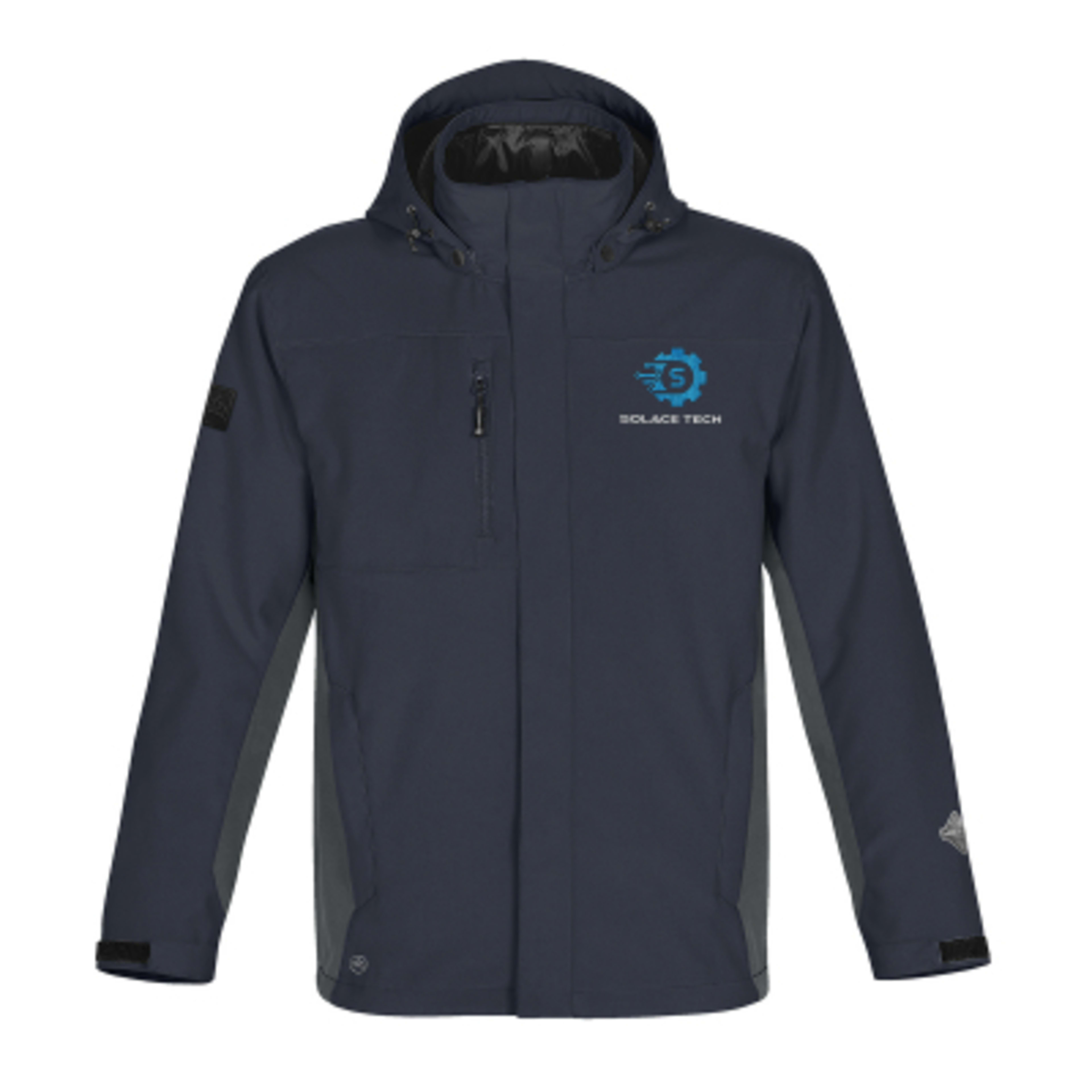 Jacket Men's 3-in-1 Waterproof System (Unisex) - Navy - GRANITE Embroidery