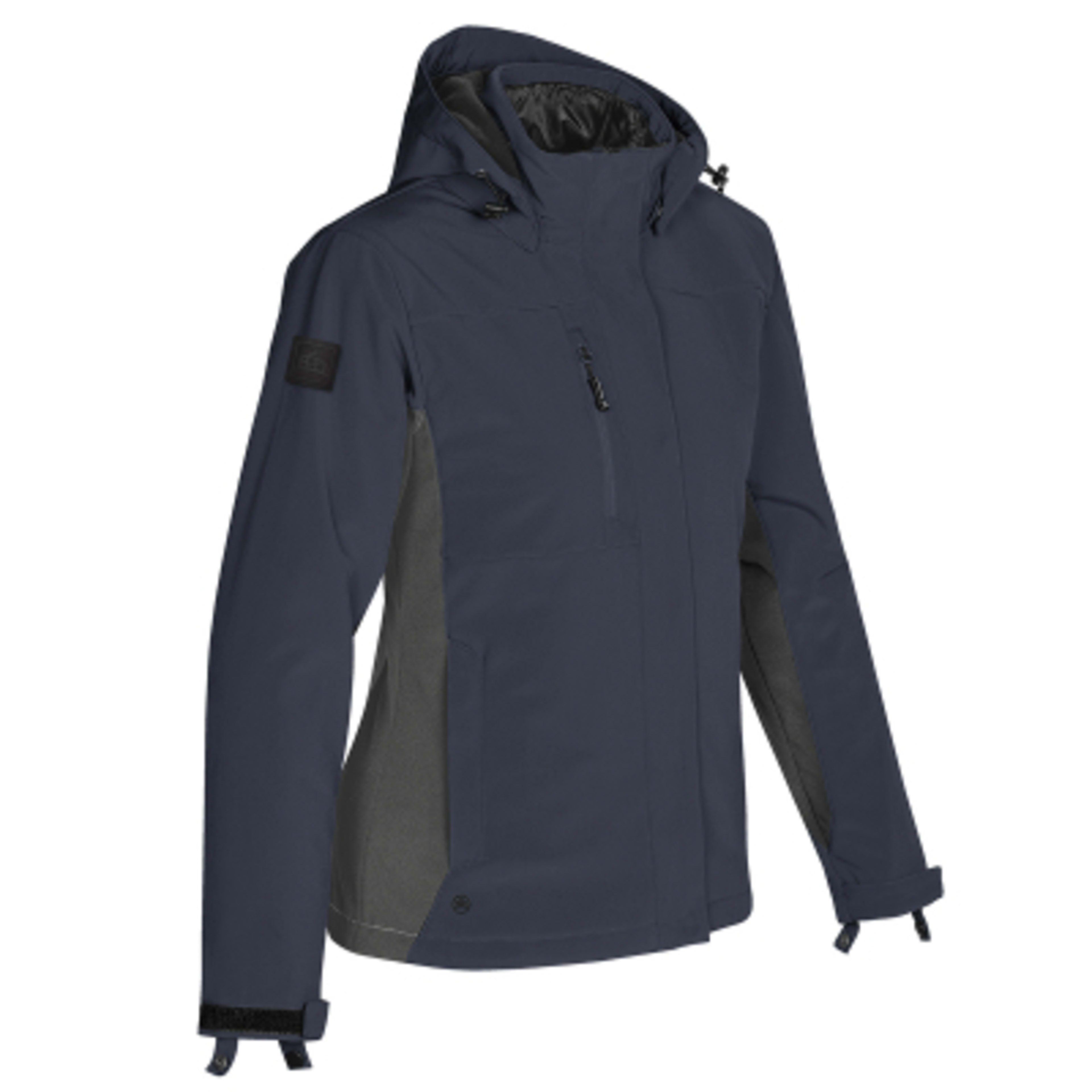 Jacket Women's 3-in-1 Waterproof System (Unisex) - Navy - GRANITE SIDE - product view 3