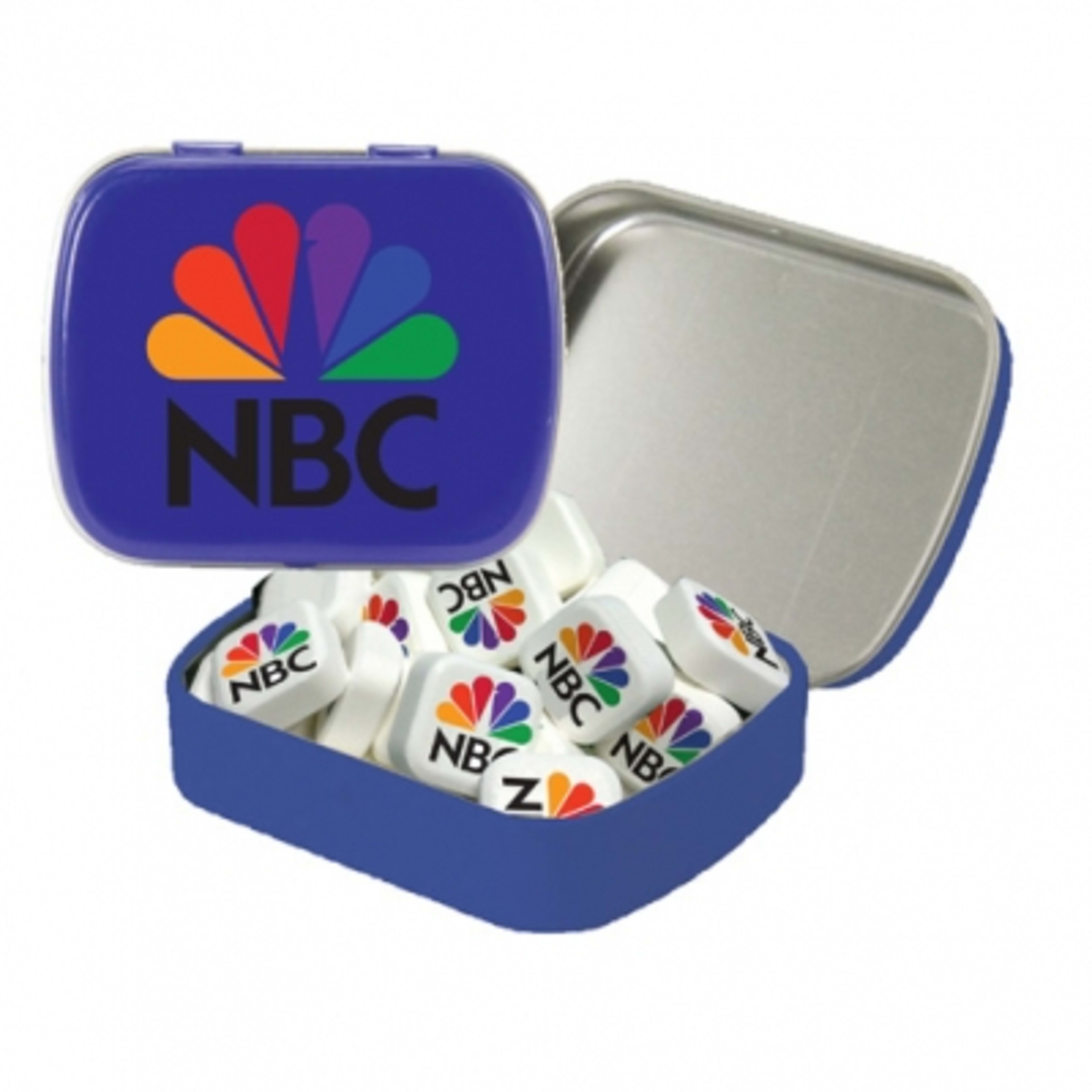 Mint Tin Small Hinged with Printed Mints - 2.375 in - product view 13