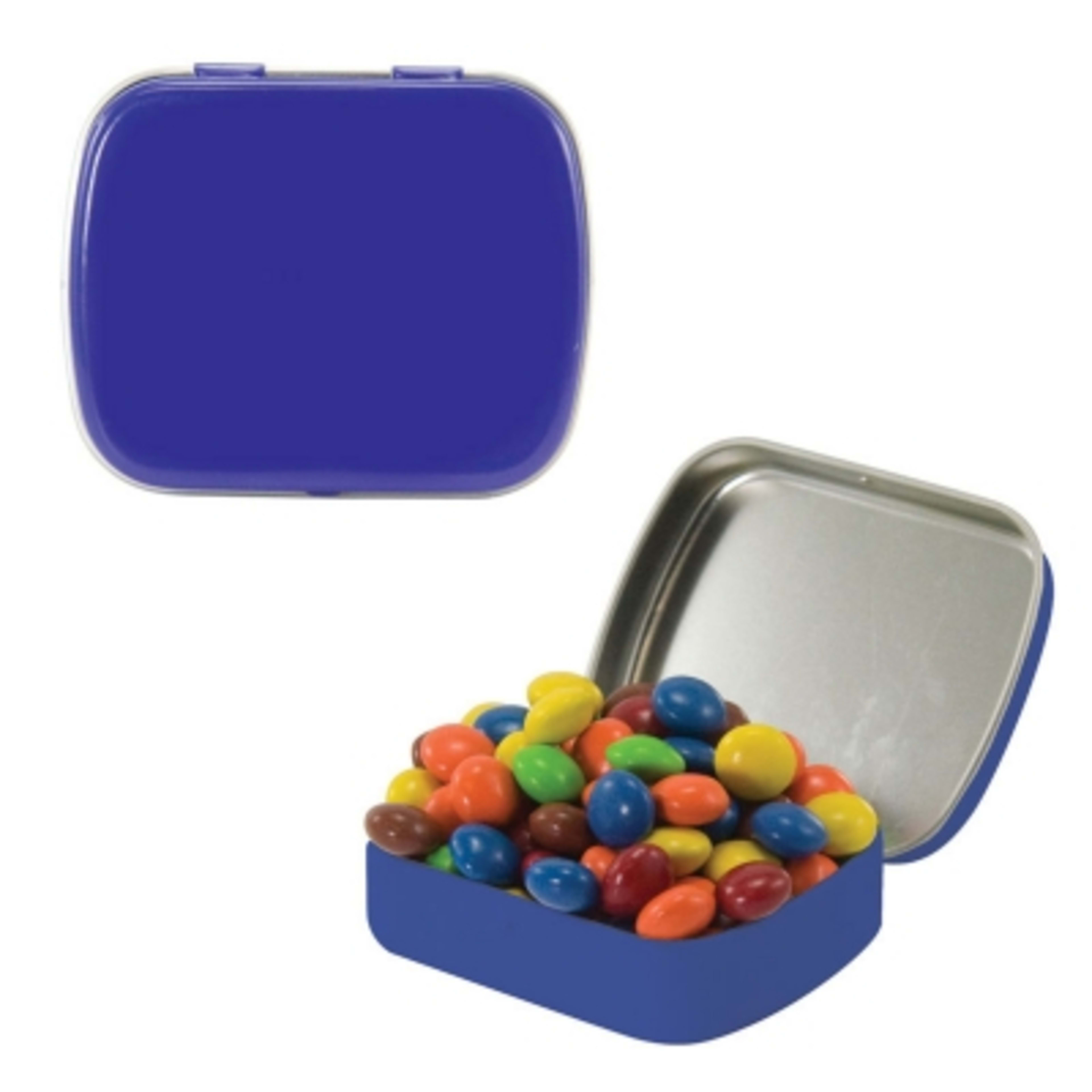 Candy Tin Small Hinged with Custom Fill - 2.375 in - product view 3