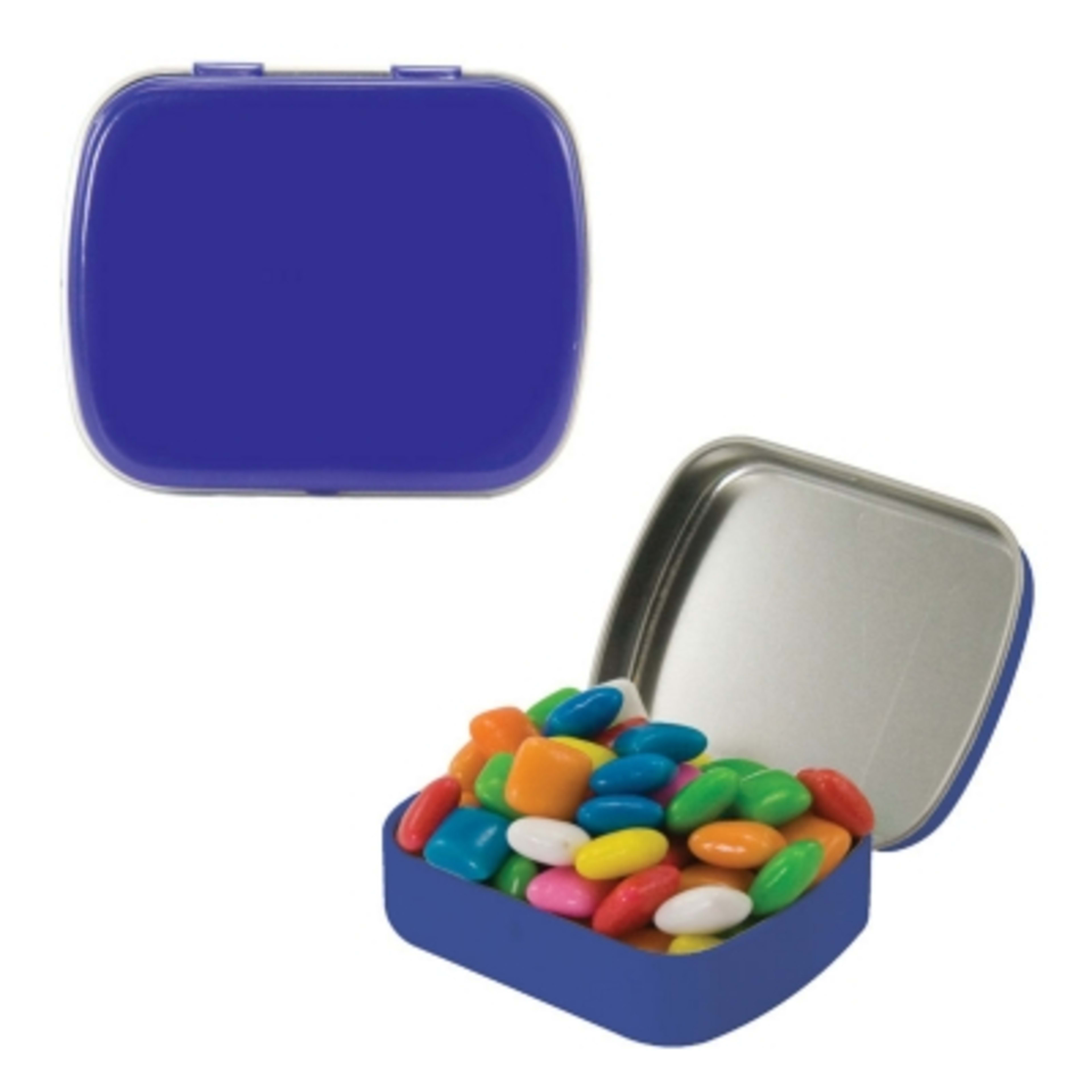 Candy Tin Small Hinged with Custom Fill - 2.375 in - product view 4