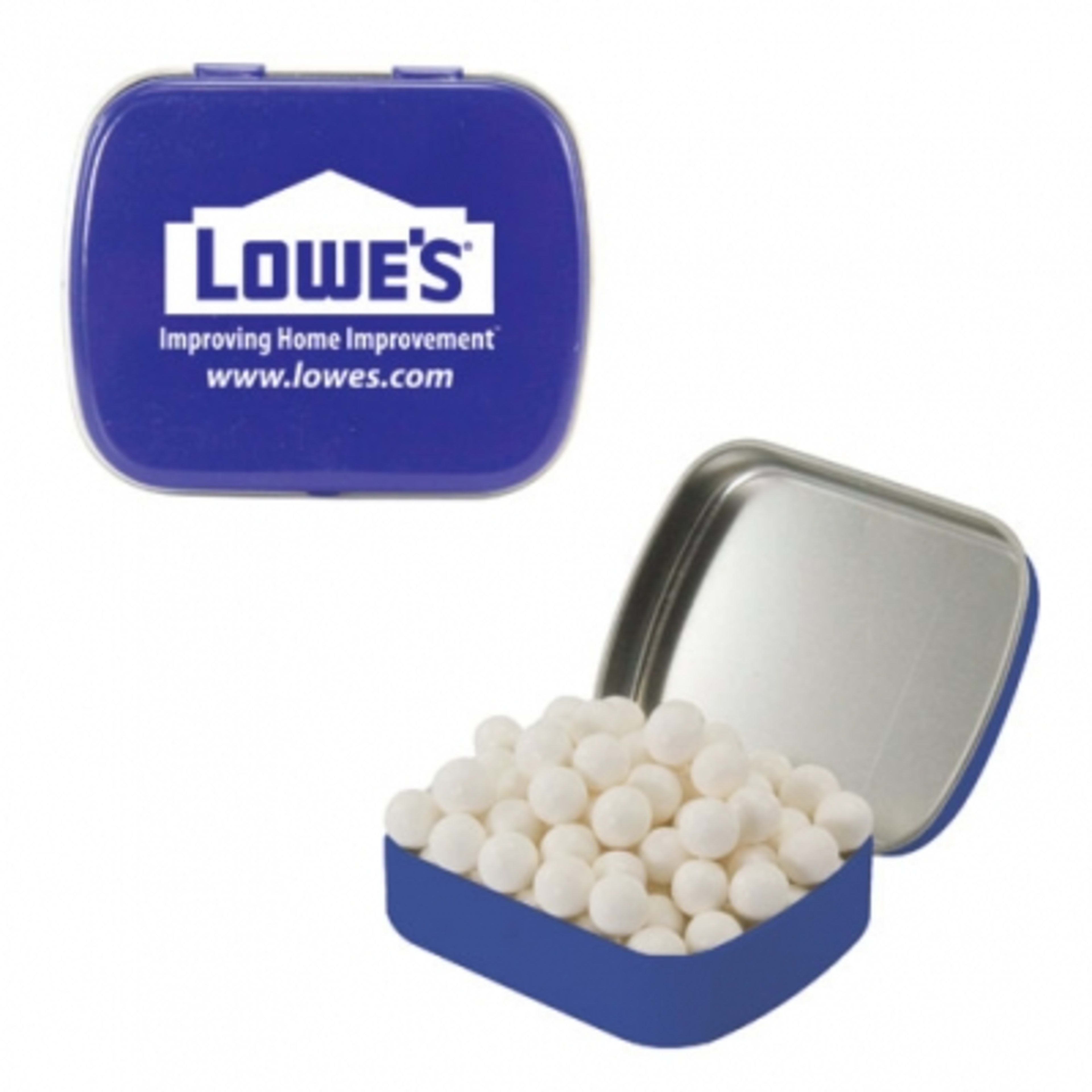 Candy Tin Small Hinged with Custom Fill - 2.375 in - product view 10