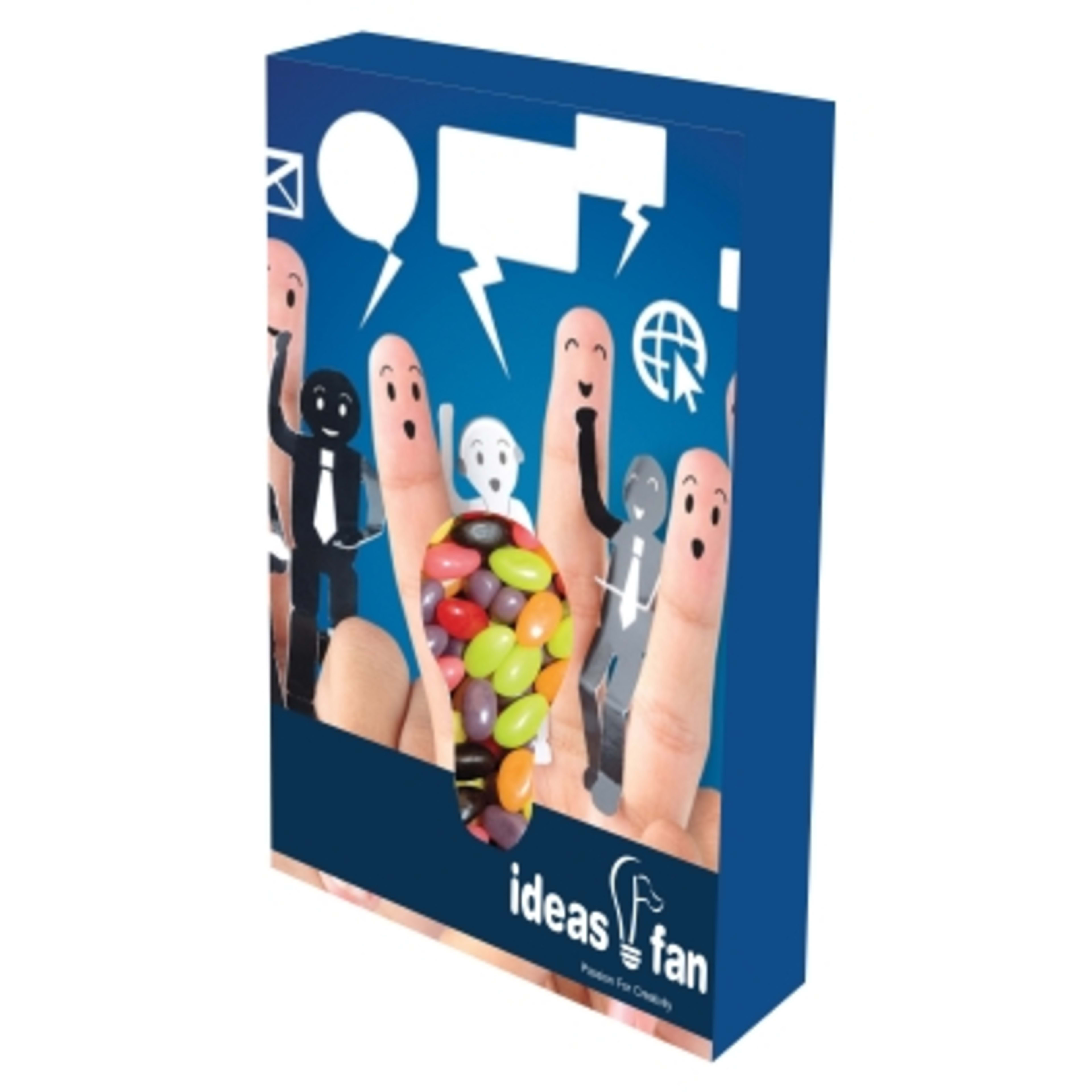 Candy Box Custom Die Cut with Window - 2.8 x 4 in - 2 - product view 3