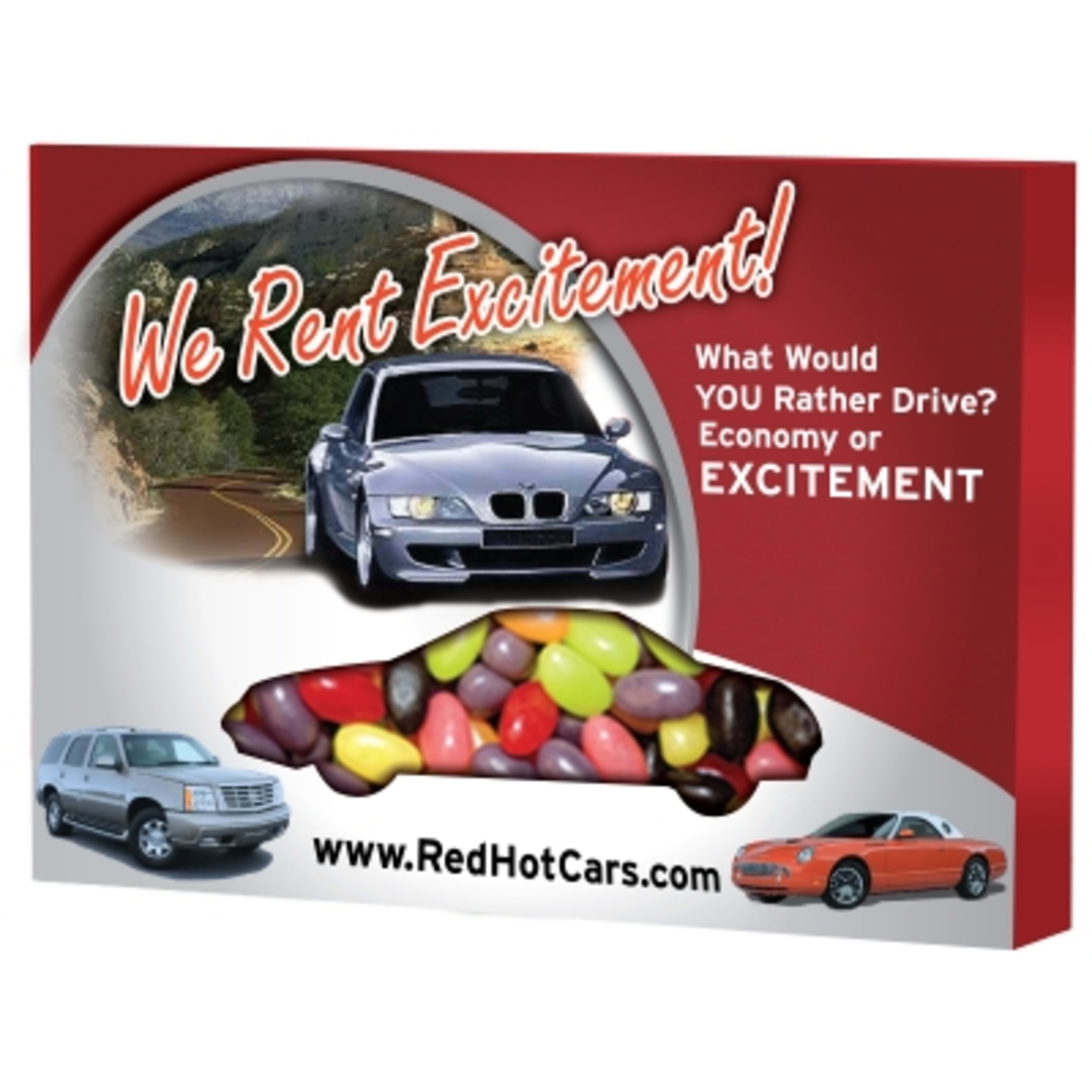 Candy Box Custom Die Cut with Window - 2.8 x 4 in - 2 - product view 4