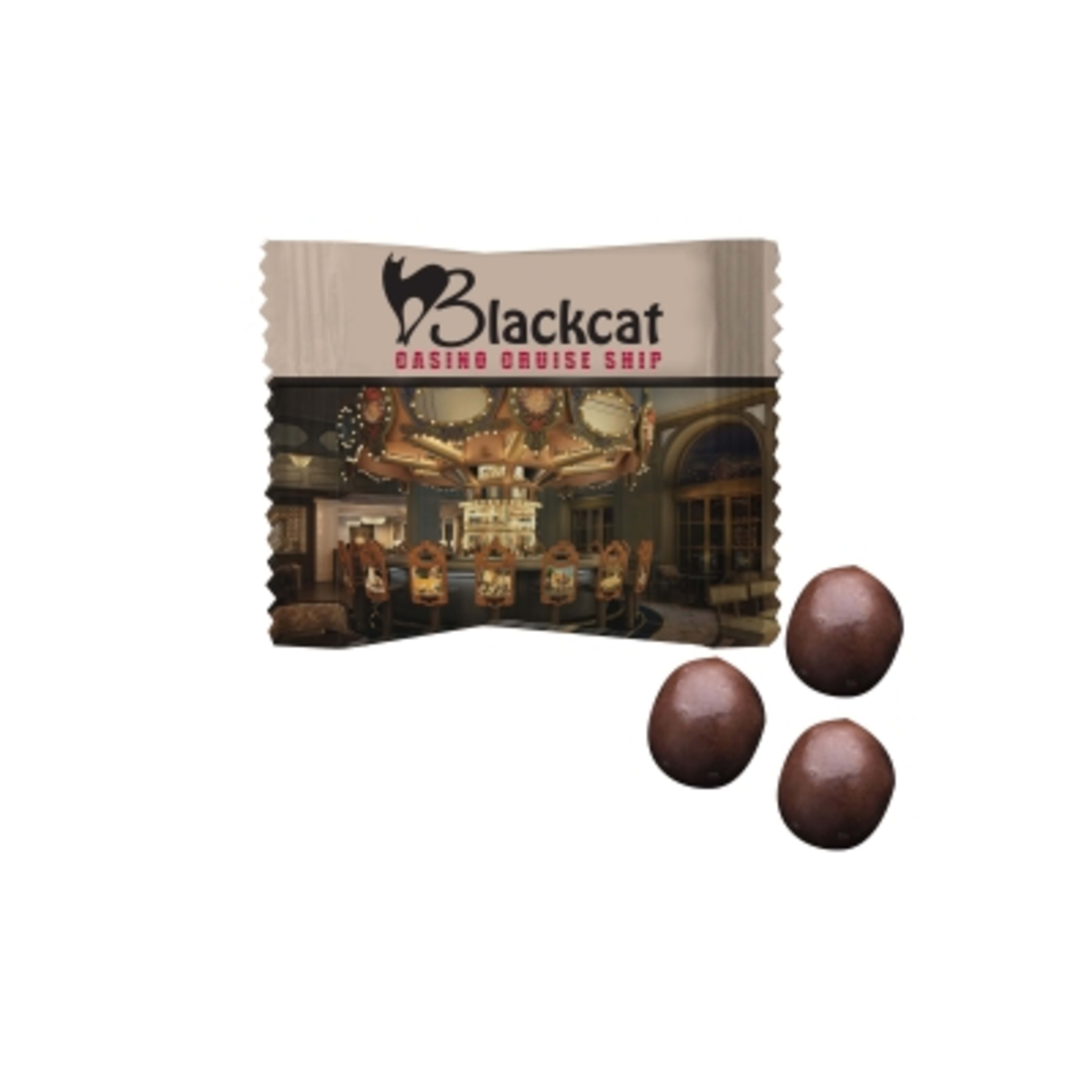 Custom Individual Chocolates Wrapped - 4 x 2.5 in - 2 - product view 2