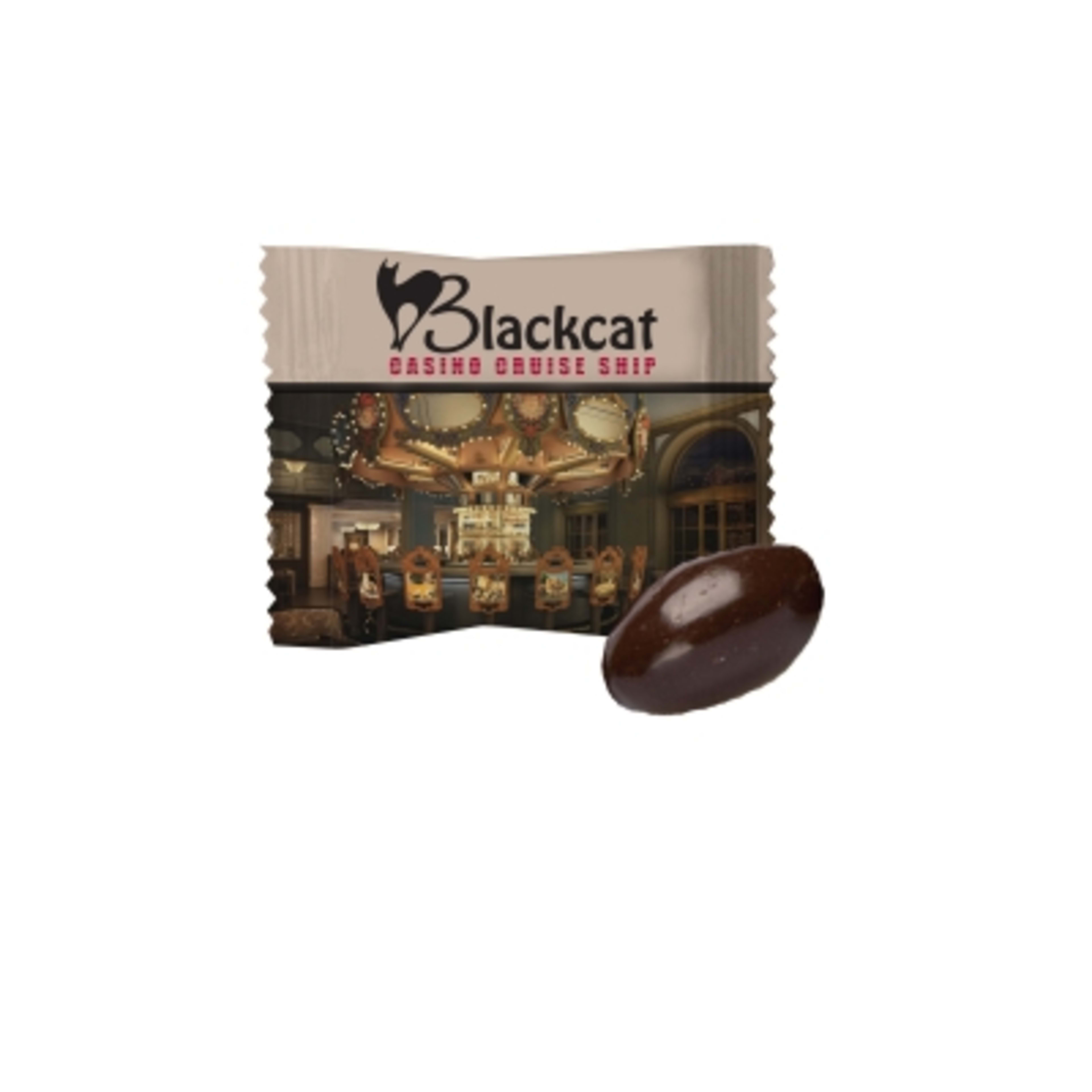 Custom Individual Chocolates Wrapped - 4 x 2.5 in - 2 - product view 3