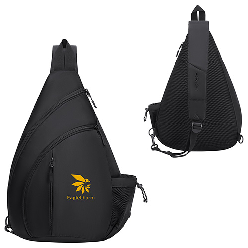 AeroLOFT® Metro Crossbody Sling Backpack - promotional product with custom logo