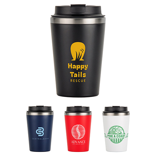 Paragon 12 oz Recycled Polypropylene/Stainless Steel Tumbler - promotional product with custom logo