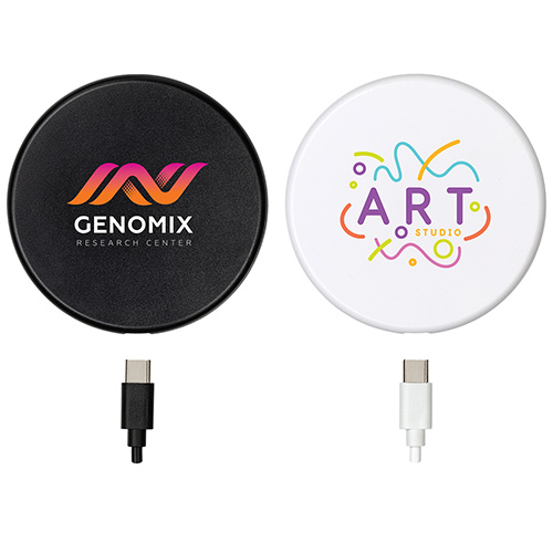 Power Up 15W Wireless Charger - promotional product with custom logo