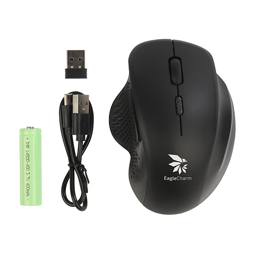 Ascent Rechargeable Wireless Mouse - promotional product with custom logo