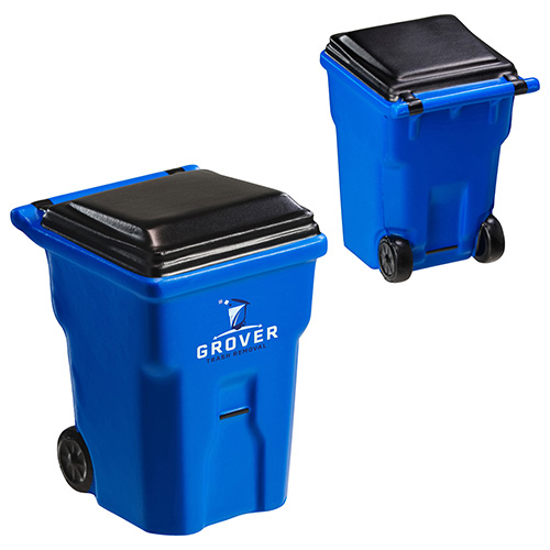 Trash Container Stress Reliever - promotional product with custom logo