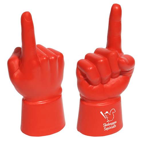 We're Number One Stress Reliever - promotional product with custom logo