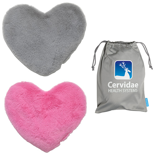 Comfort Pals™ Heat Therapy Heart - promotional product with custom logo