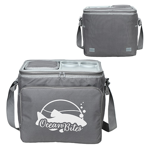 Bivouac 35-Can Collapsible Cooler With Easy-Access Hardshell Top - promotional product with custom logo