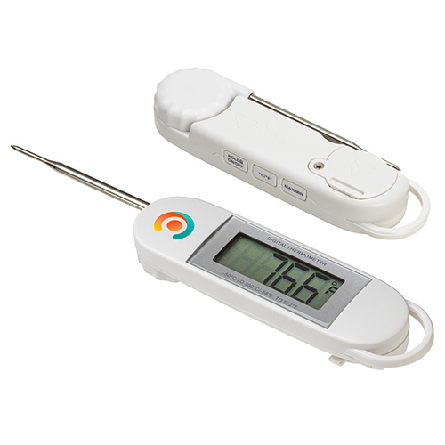 Roadhouse Cooking & BBQ Digital Thermometer - promotional product with custom logo
