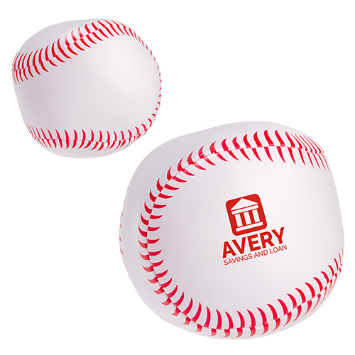 Baseball Fiberfill Sports Ball - promotional product with custom logo
