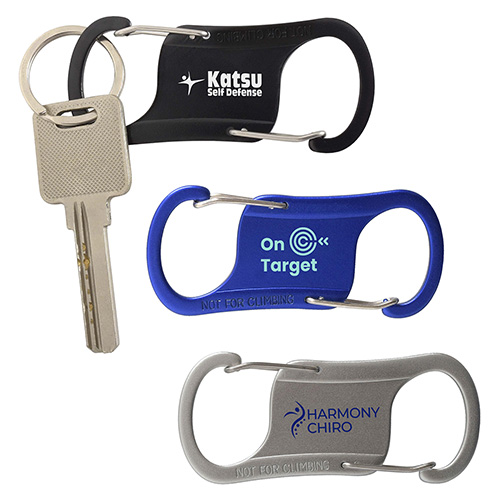 Best Buddy Tools® Dual Carabiner - promotional product with custom logo