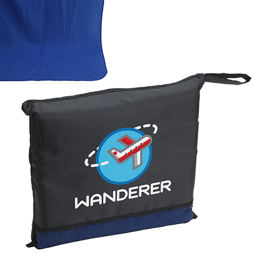 Wanderer Travel Blanket - promotional product with custom logo